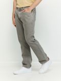 מכנסי Straight fit במראה שטוף