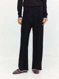 מכנסי סריג בגזרת Wide Leg