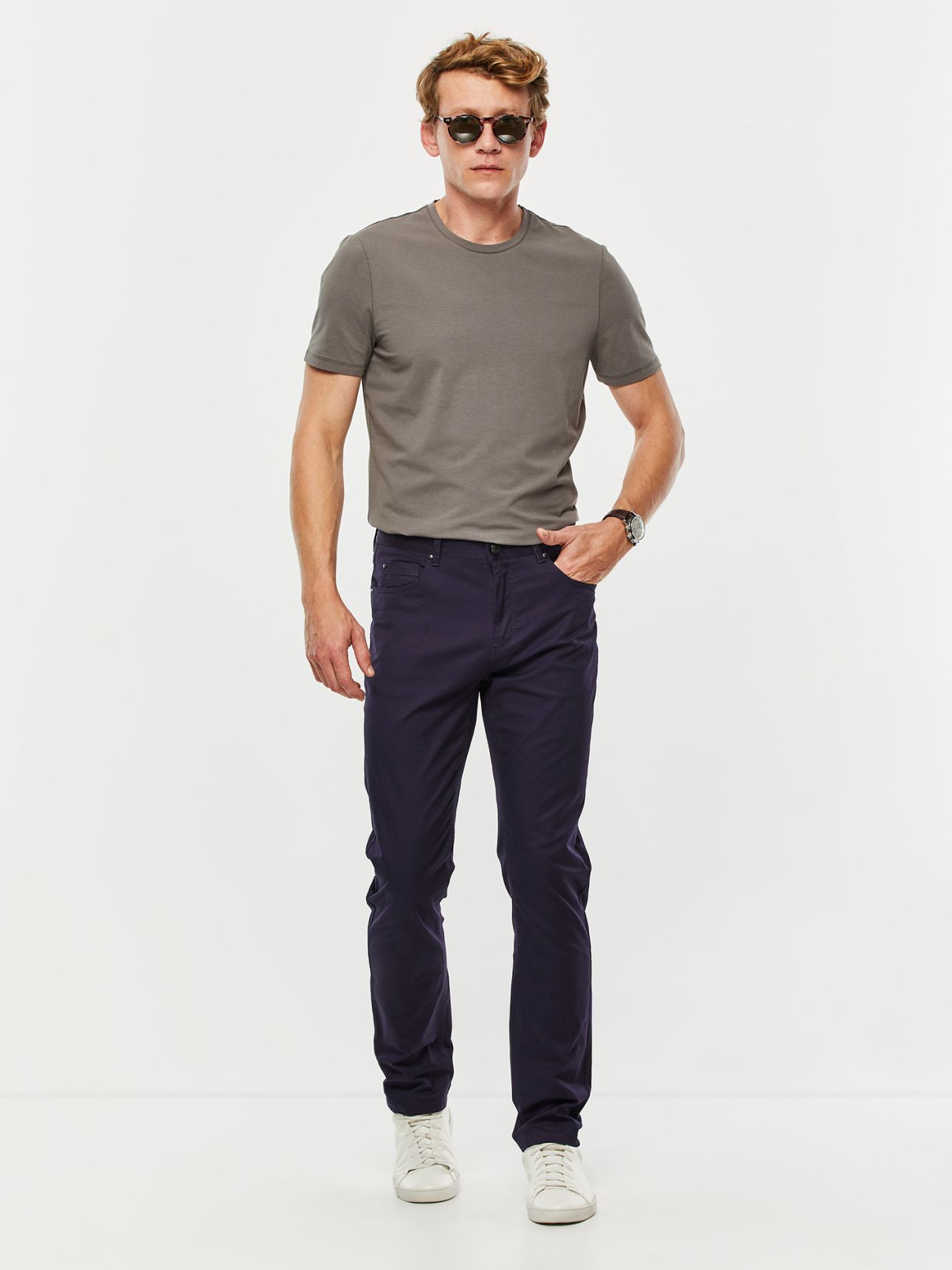 MAX MORETTI  מכנסיים 5 כיסים קלאסיים