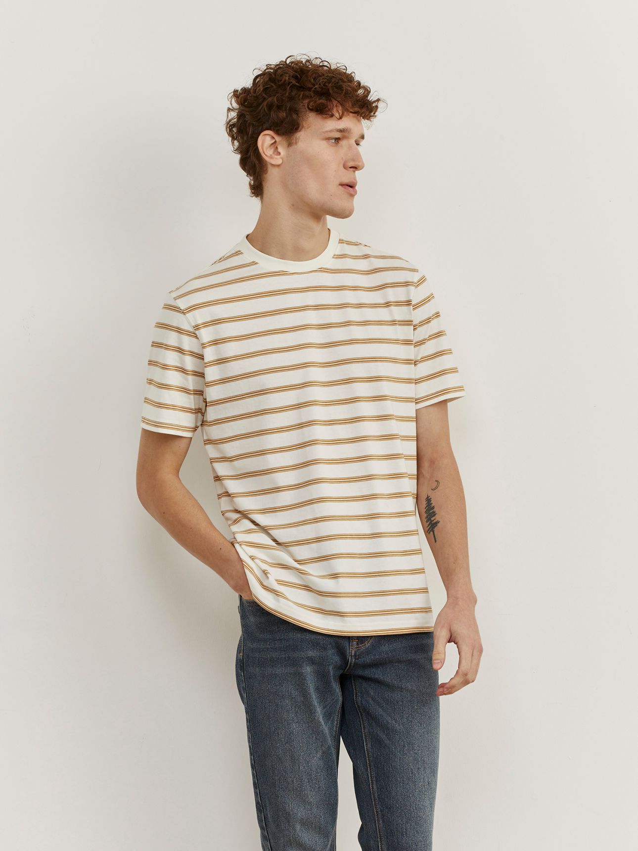 טי שירט קצרה פסים