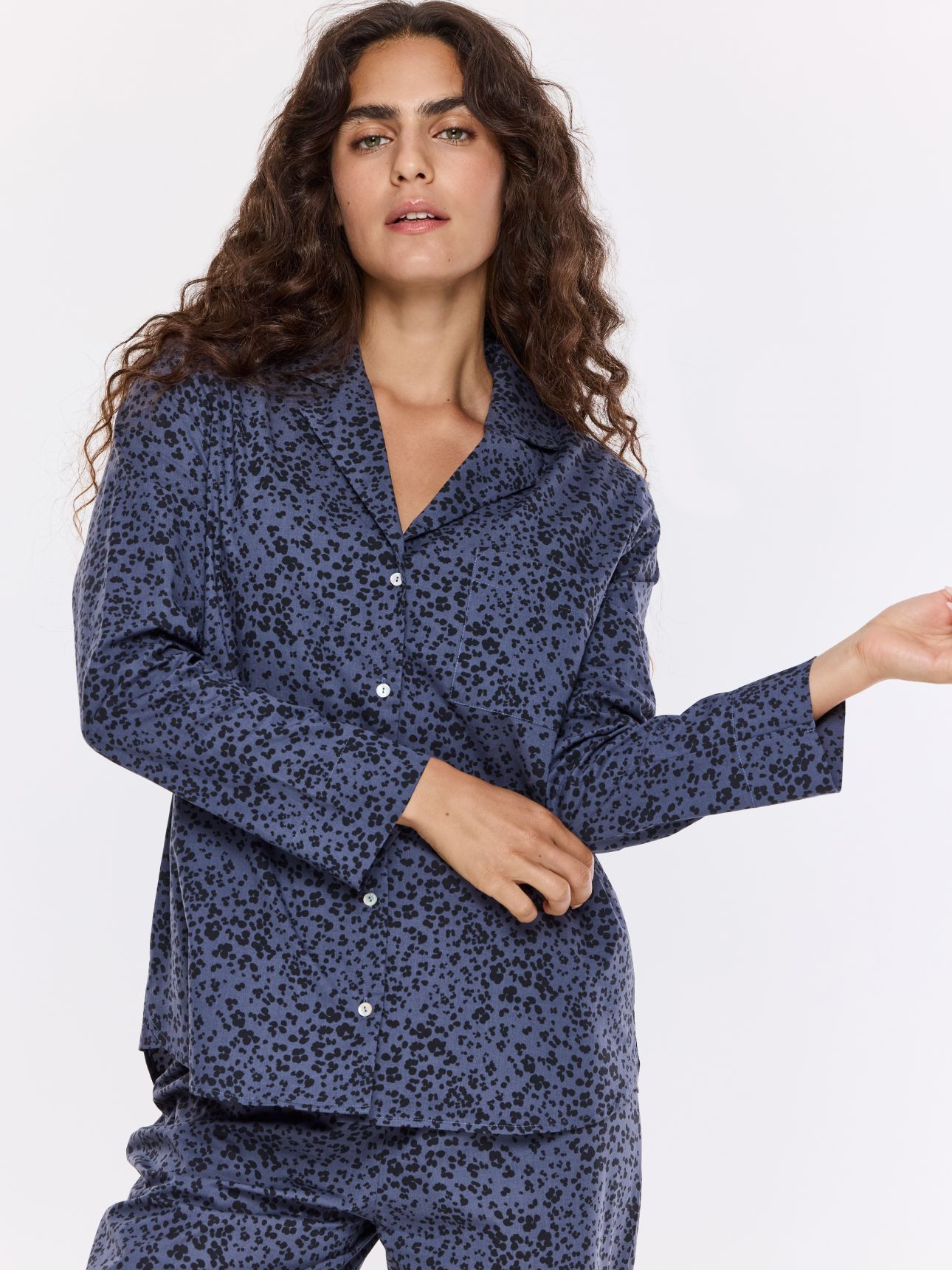 מארז סט פיג’מה אריג מודפס