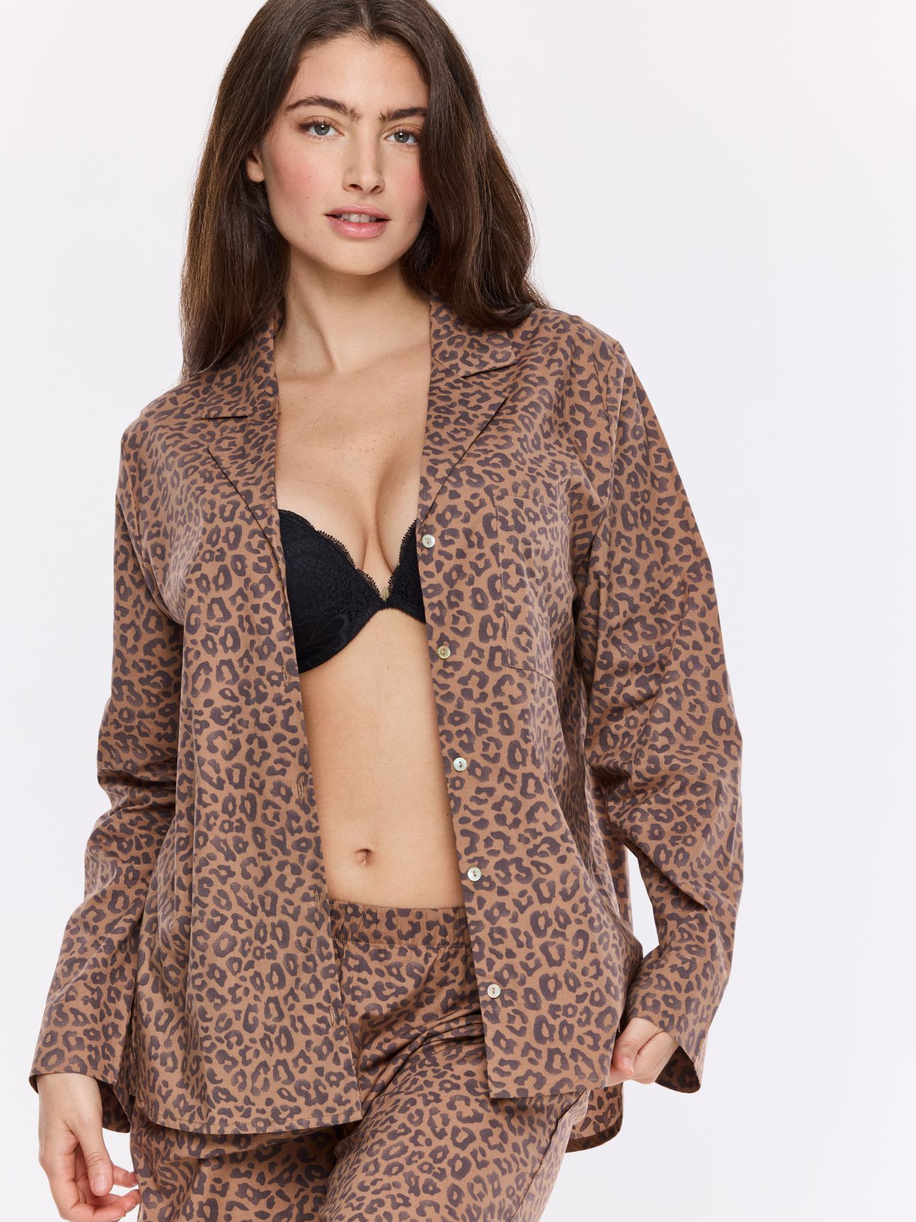 מארז סט פיג’מה אריג מודפס