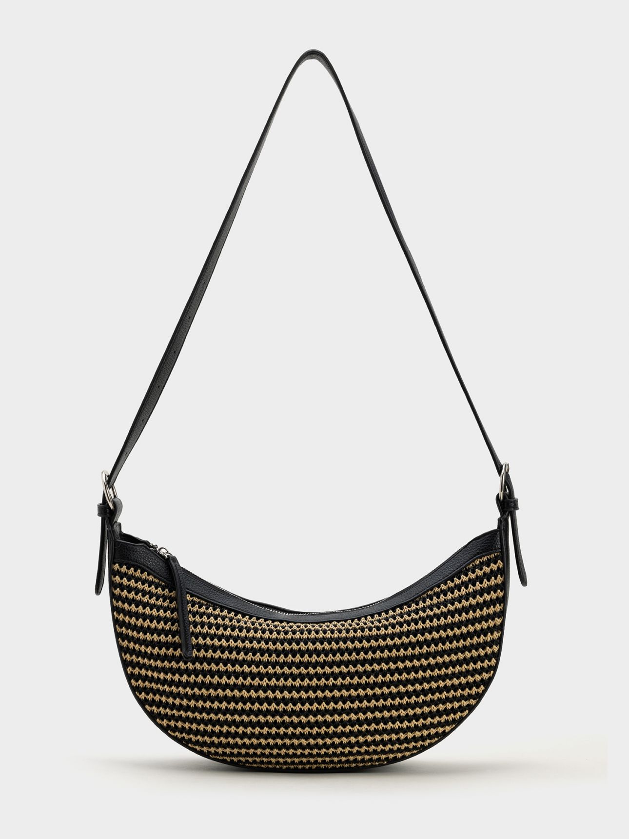 תיק ירח במראה קש