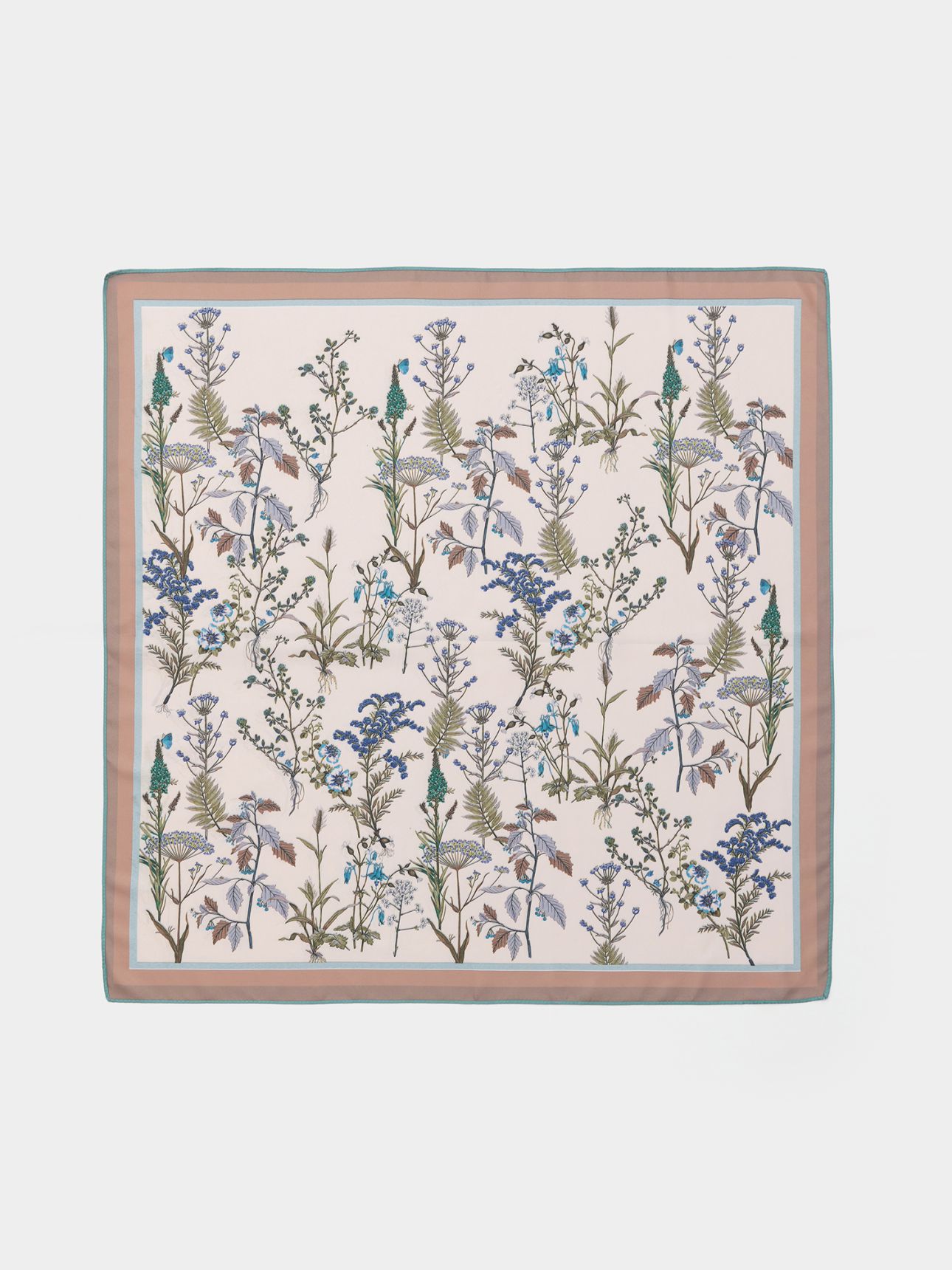 מטפחת מודפסת דו צדדית