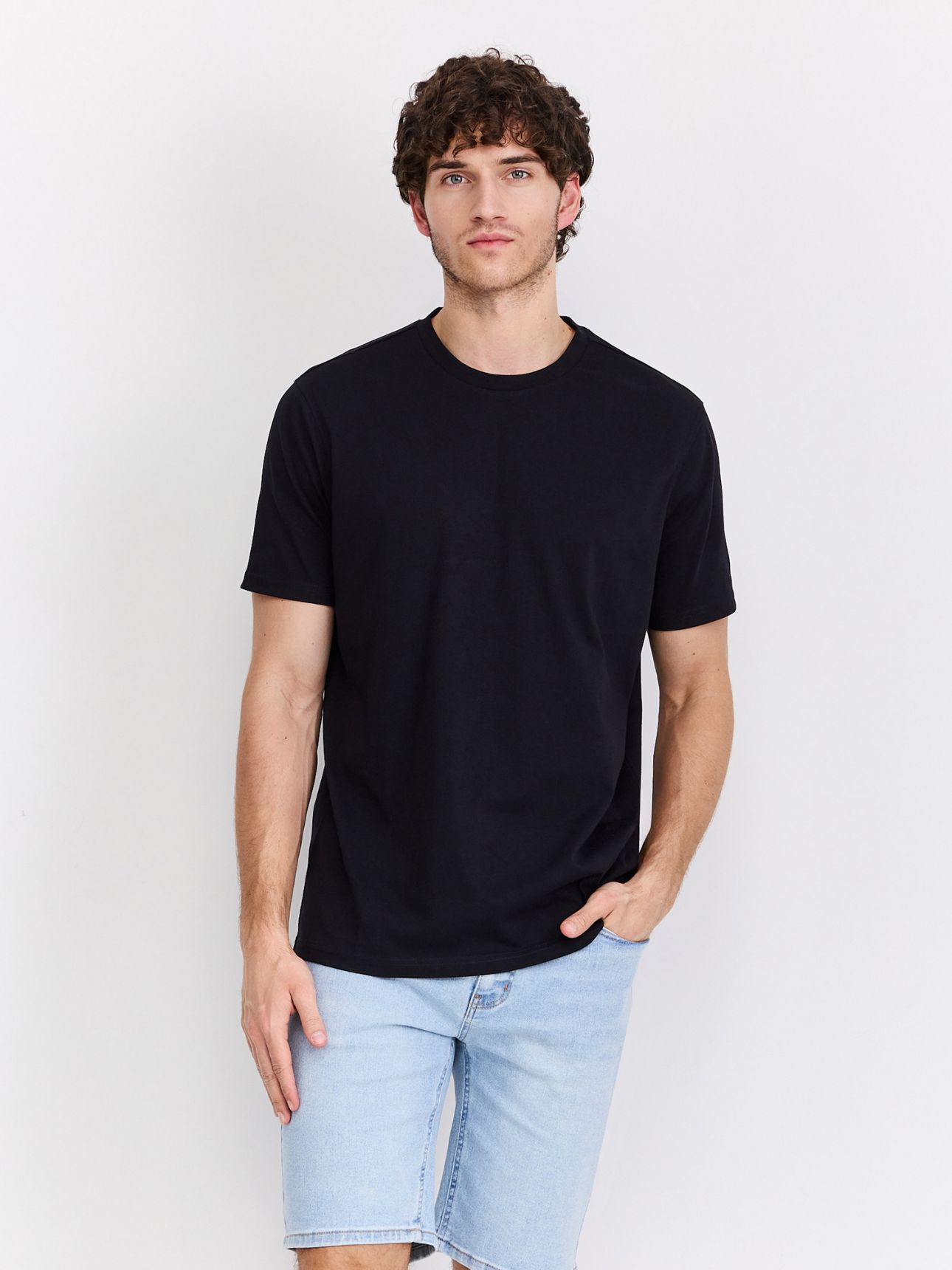 טי שירט בייסיק צווארון ניקי