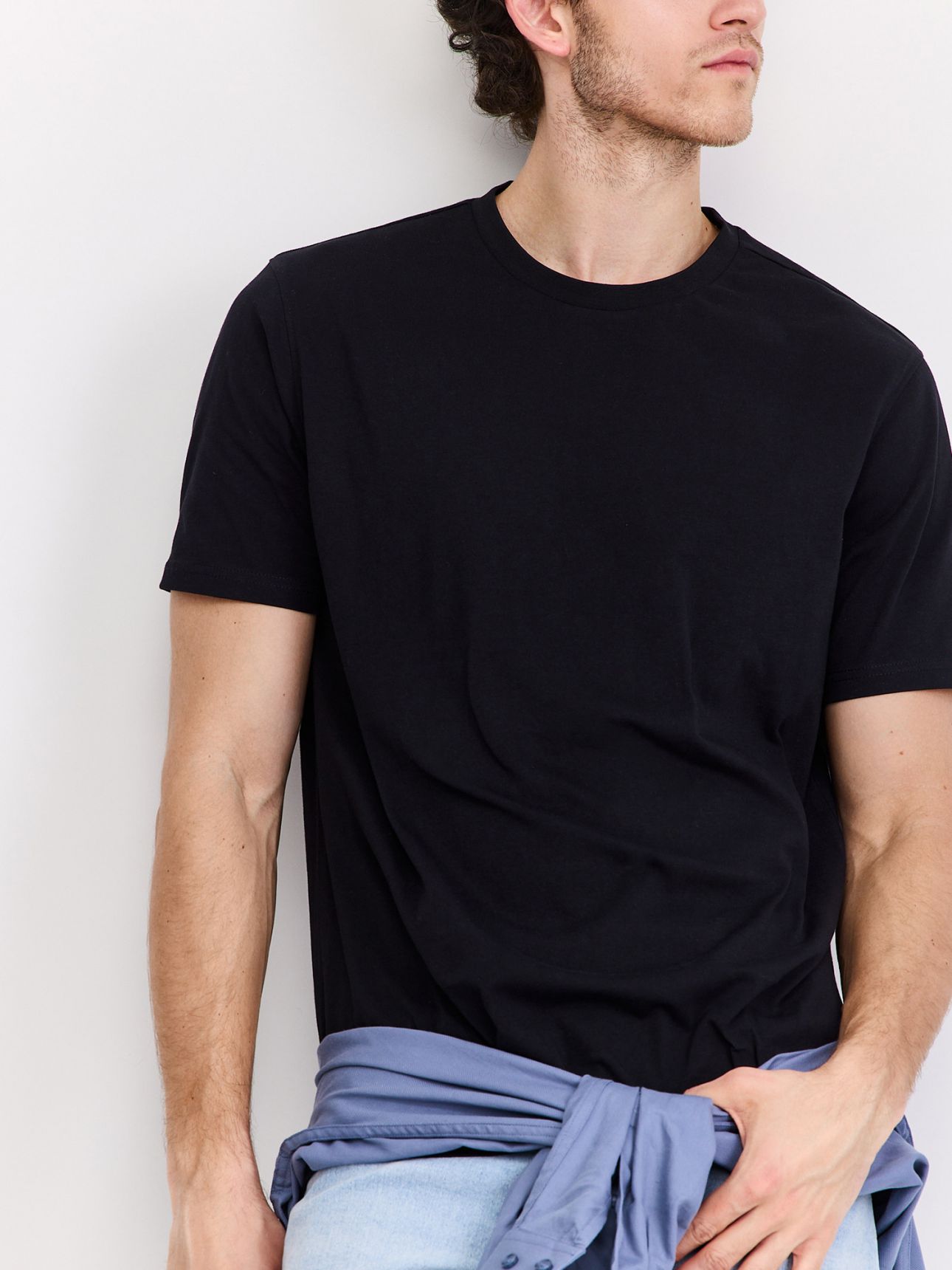 טי שירט בייסיק צווארון ניקי