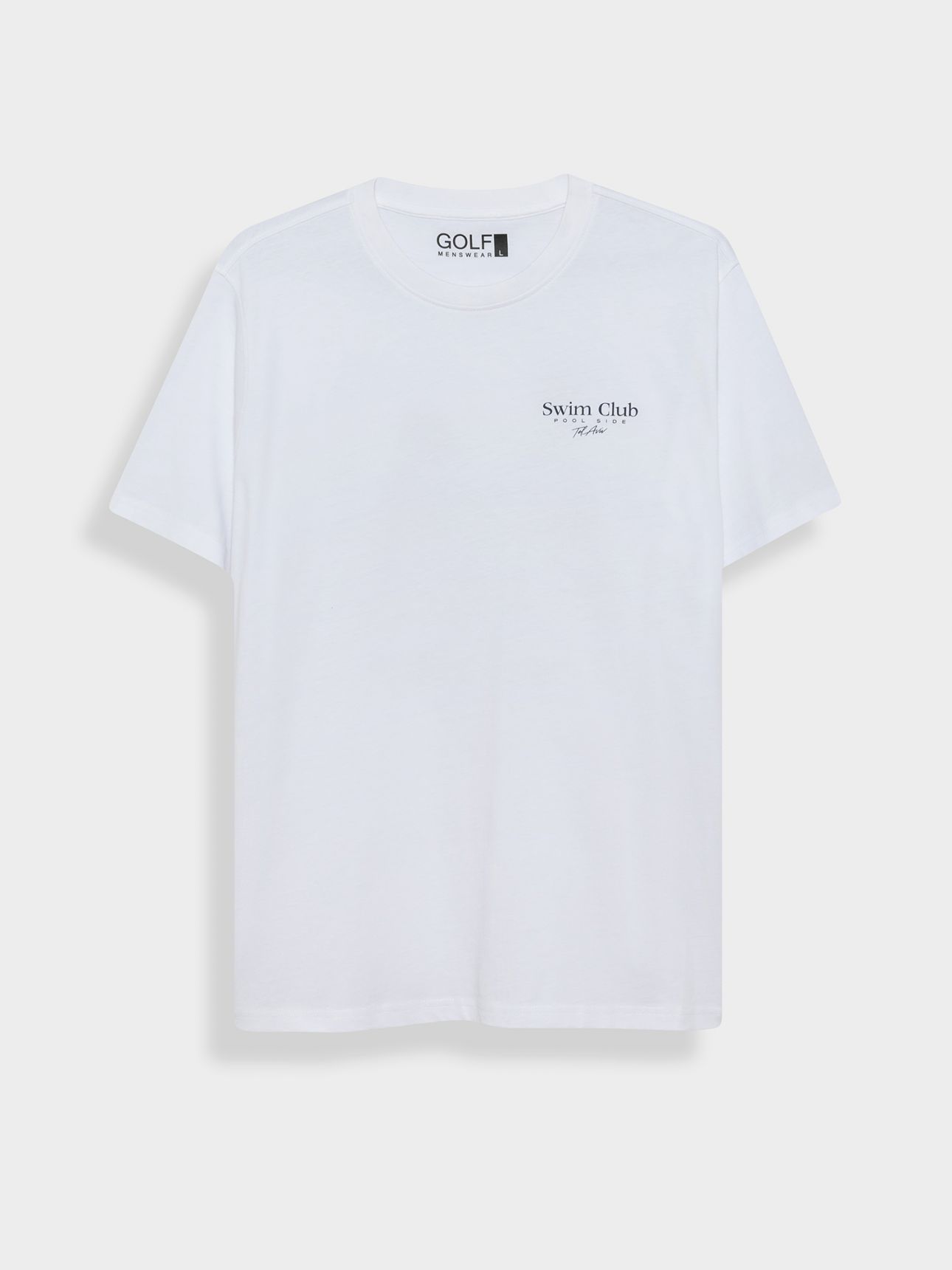 טי שירט קצרה דפוס חוף