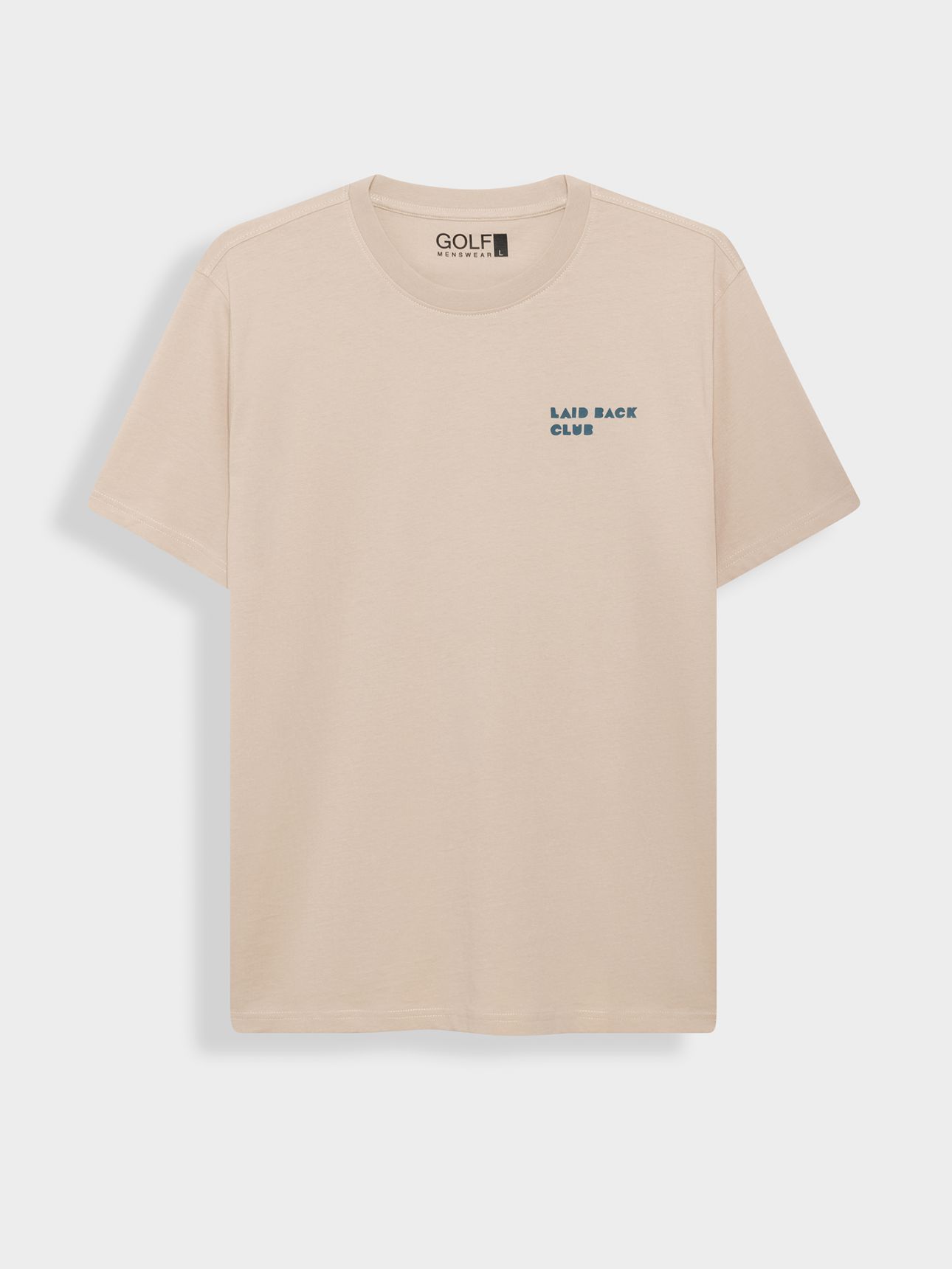 טי שירט קצרה דפוס חוף