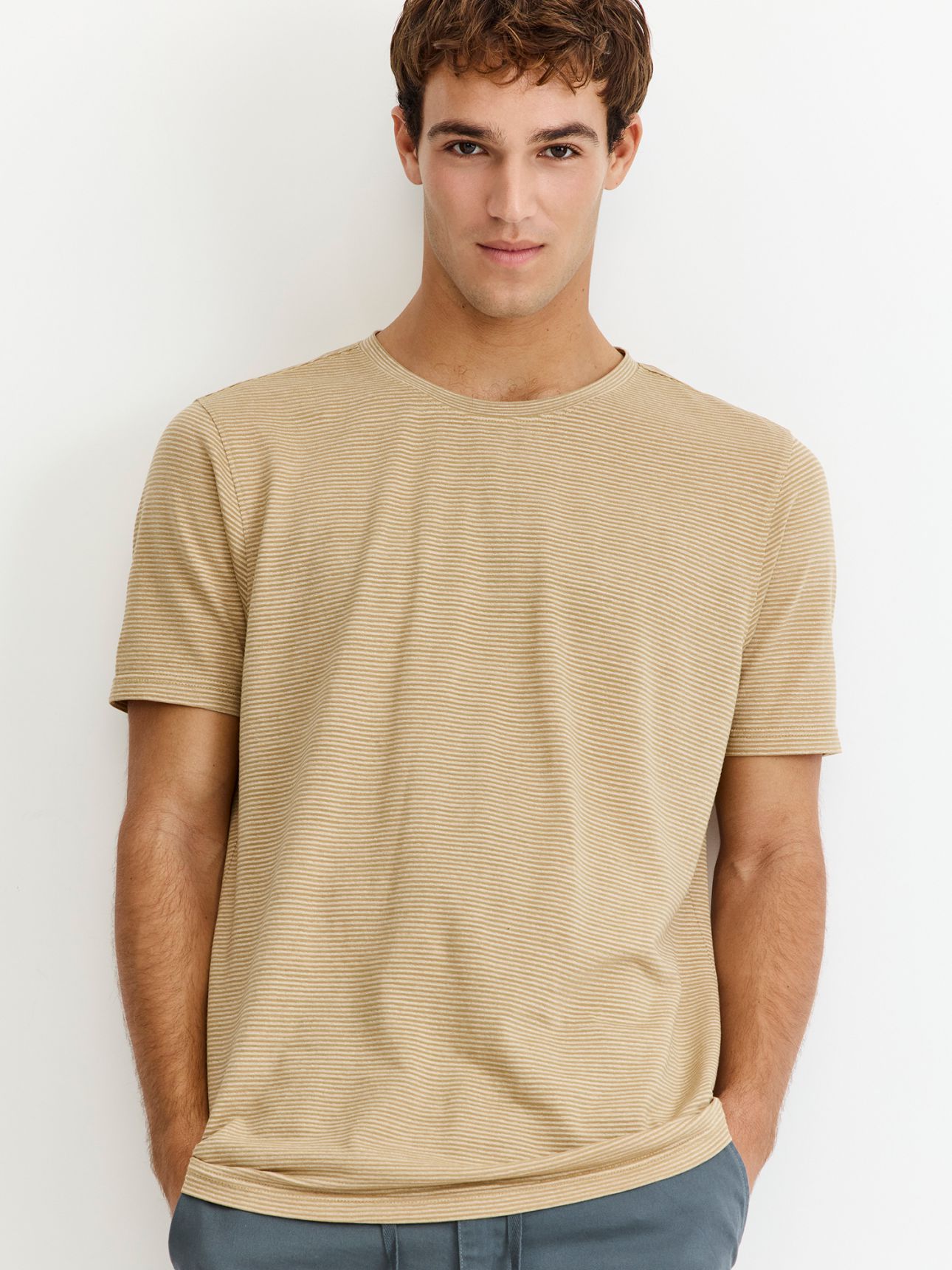 טי שירט פס מלאנז’