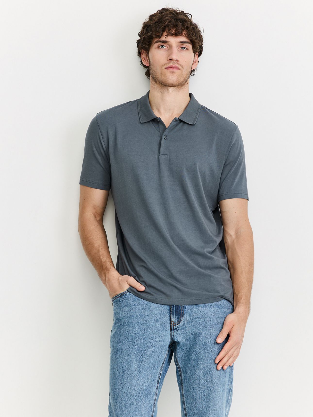 חולצת פולו פרימיום כותנה מודל