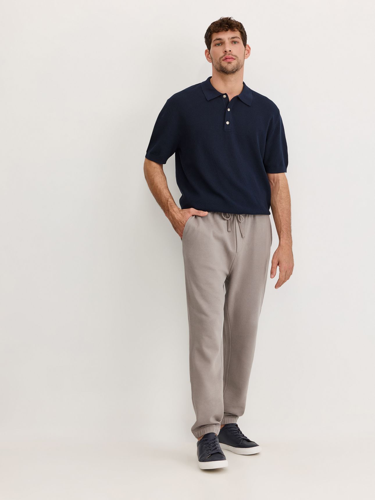 מכנסי צי’נו כותנה פיקה