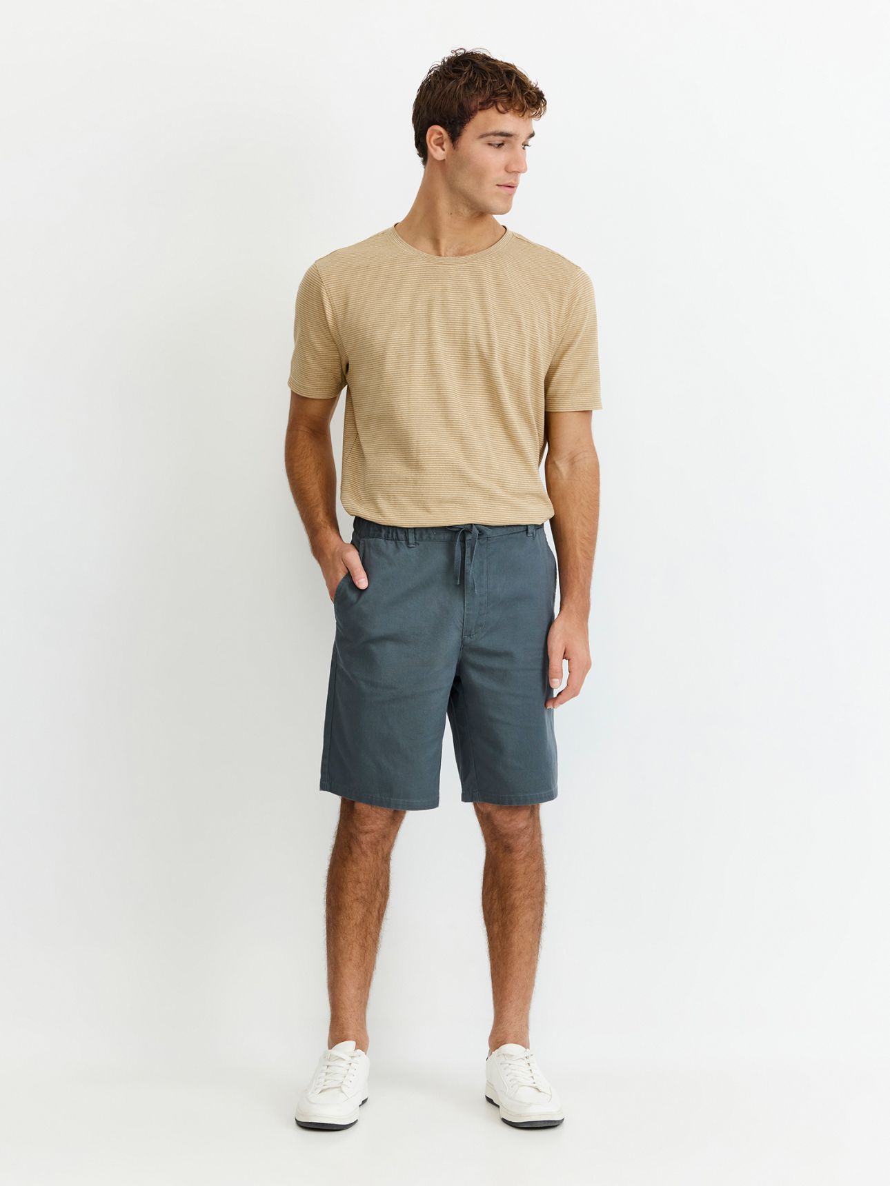 מכנסי ברמודה כותנה