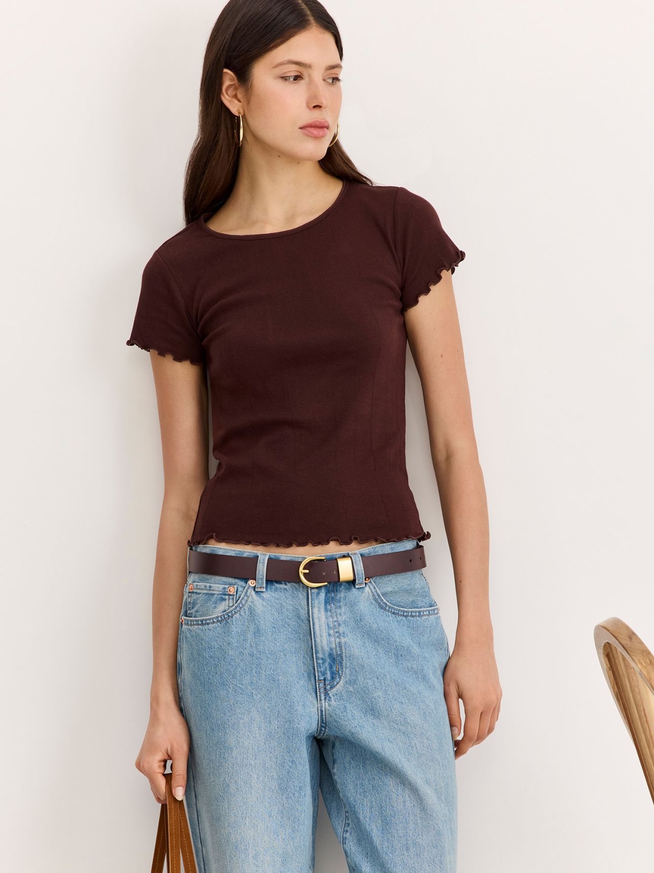 טי שירט קצרה פוינטל