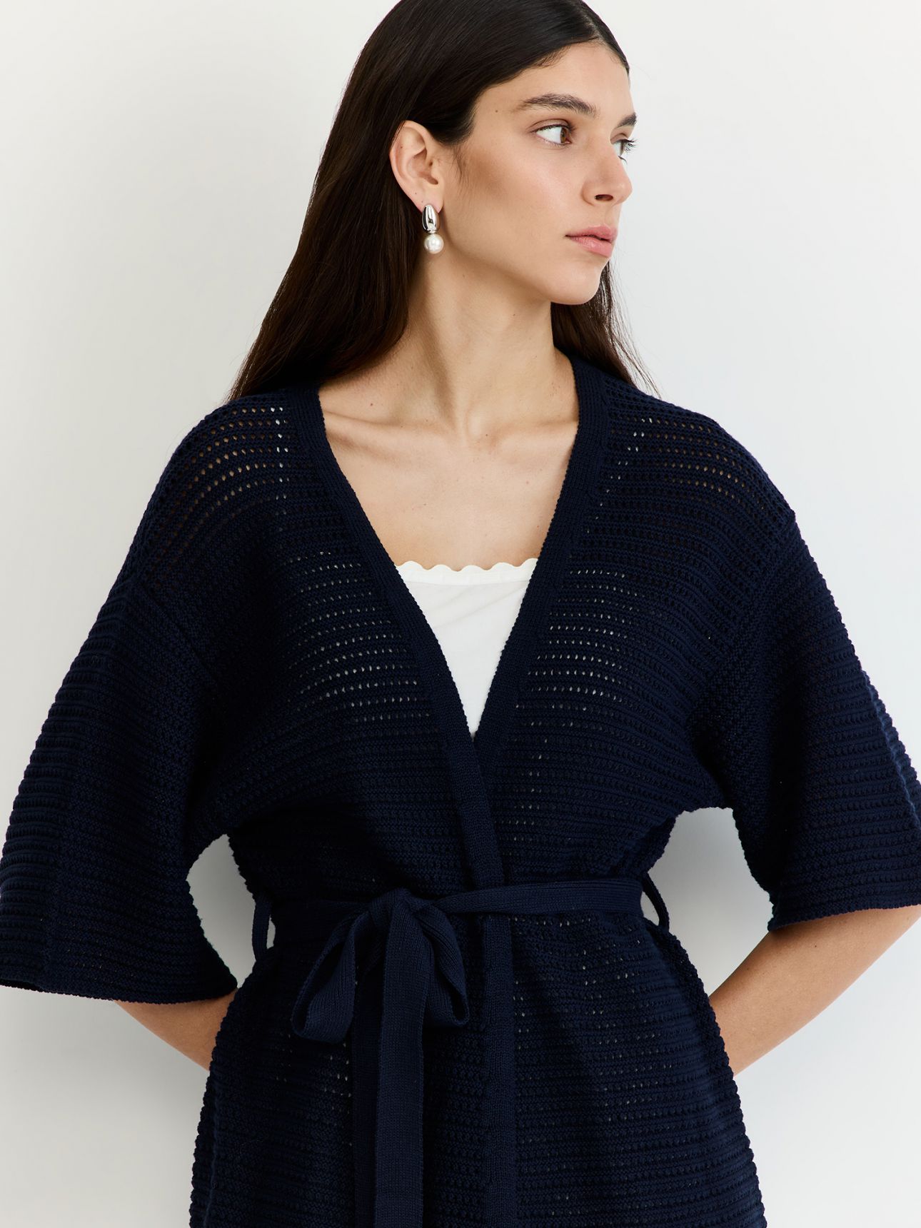 קימונו בסריגת קרושה