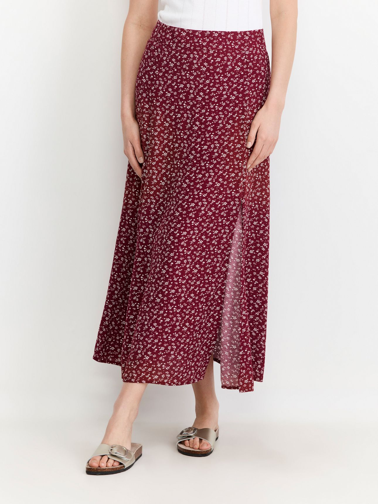 חצאית מידי פרחונית