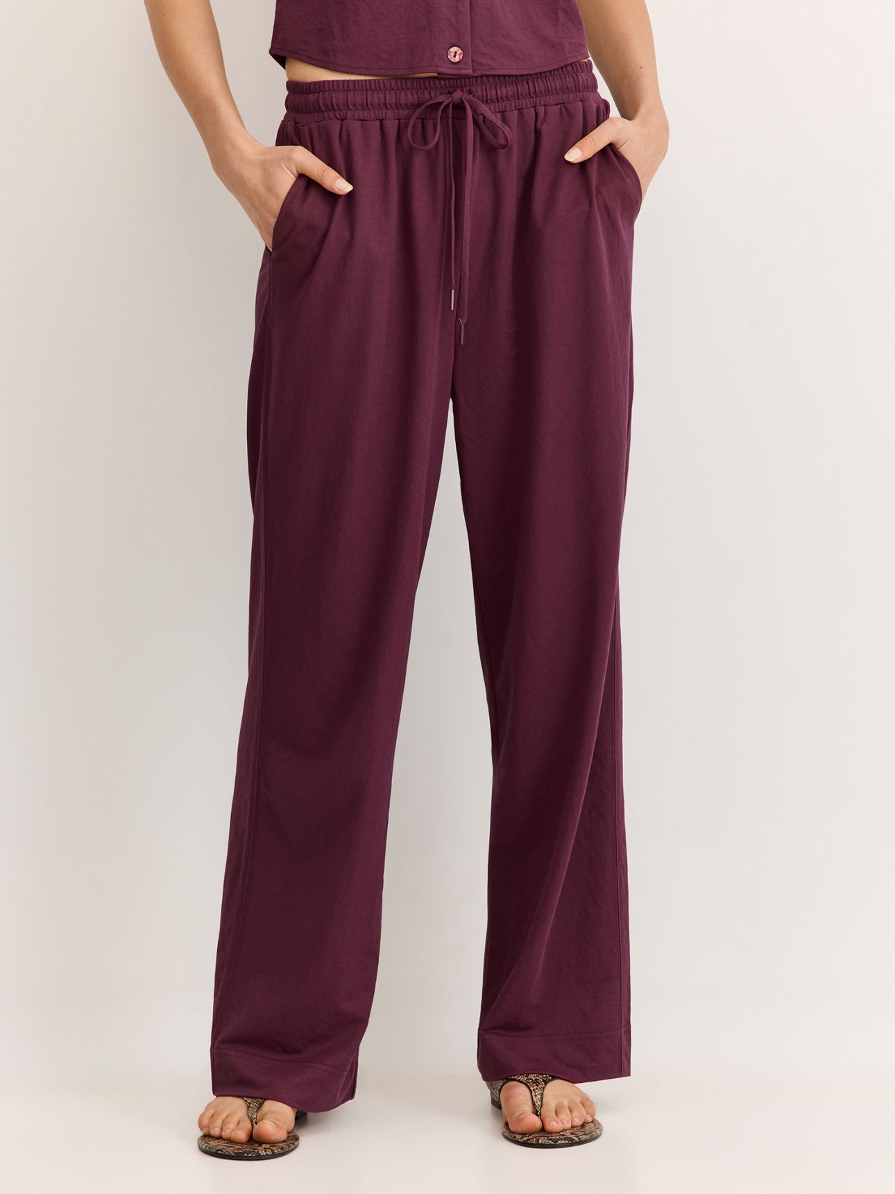 מכנסי טיסה מותן אלסטית