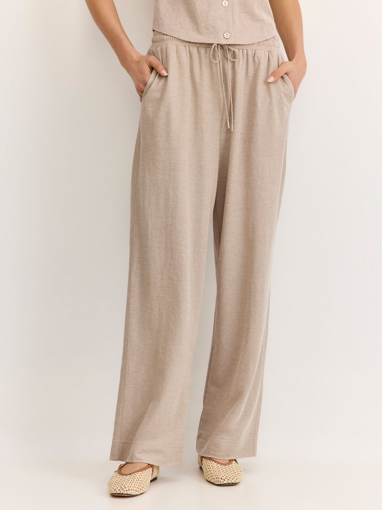 מכנסי טיסה מותן אלסטית