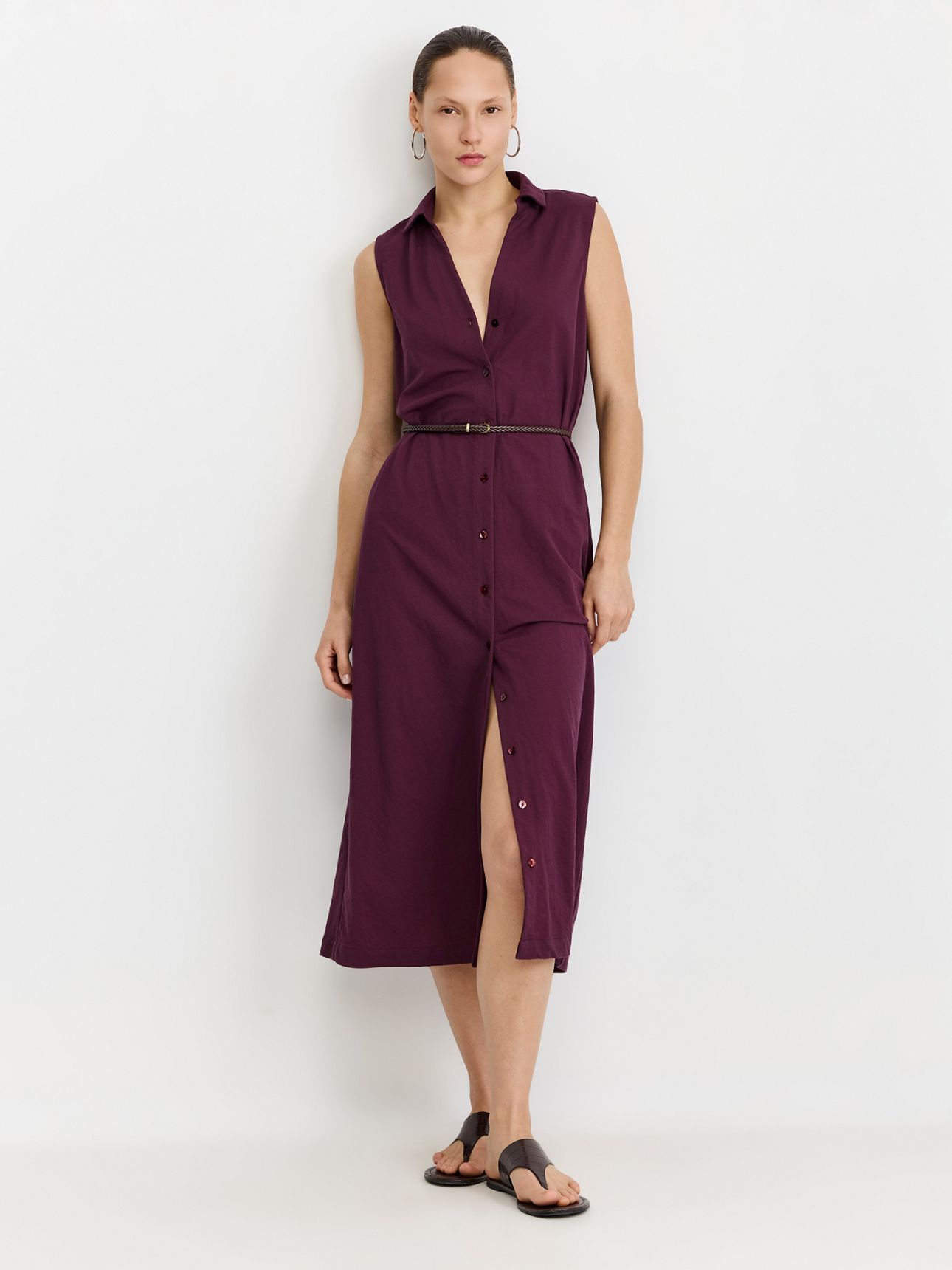 שמלת מידי עם חגורה