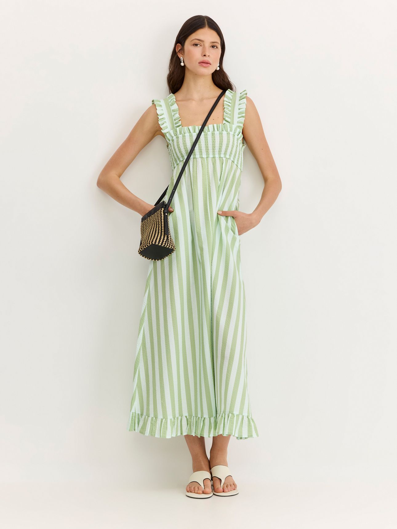 שמלת סיר סאקר כיווצים