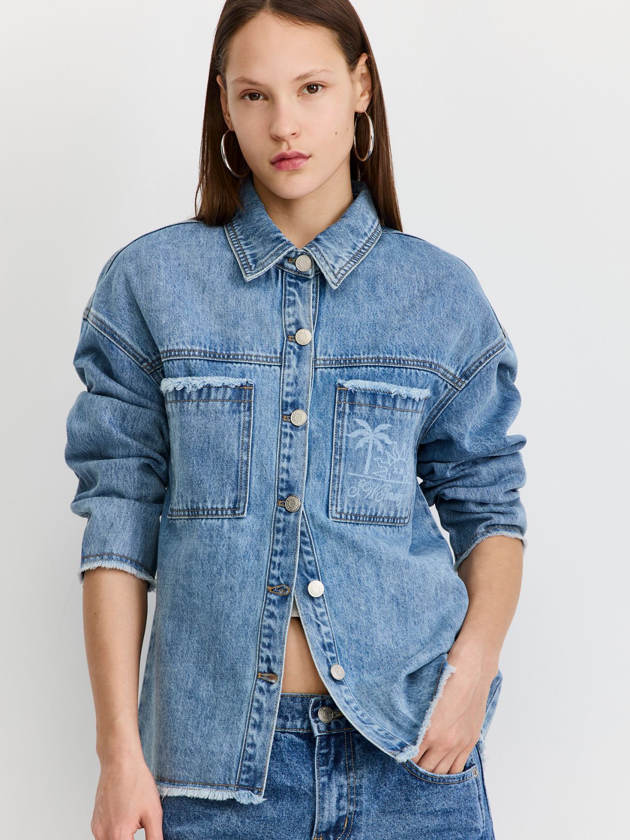 ז’קט ג’ינס SMILEY