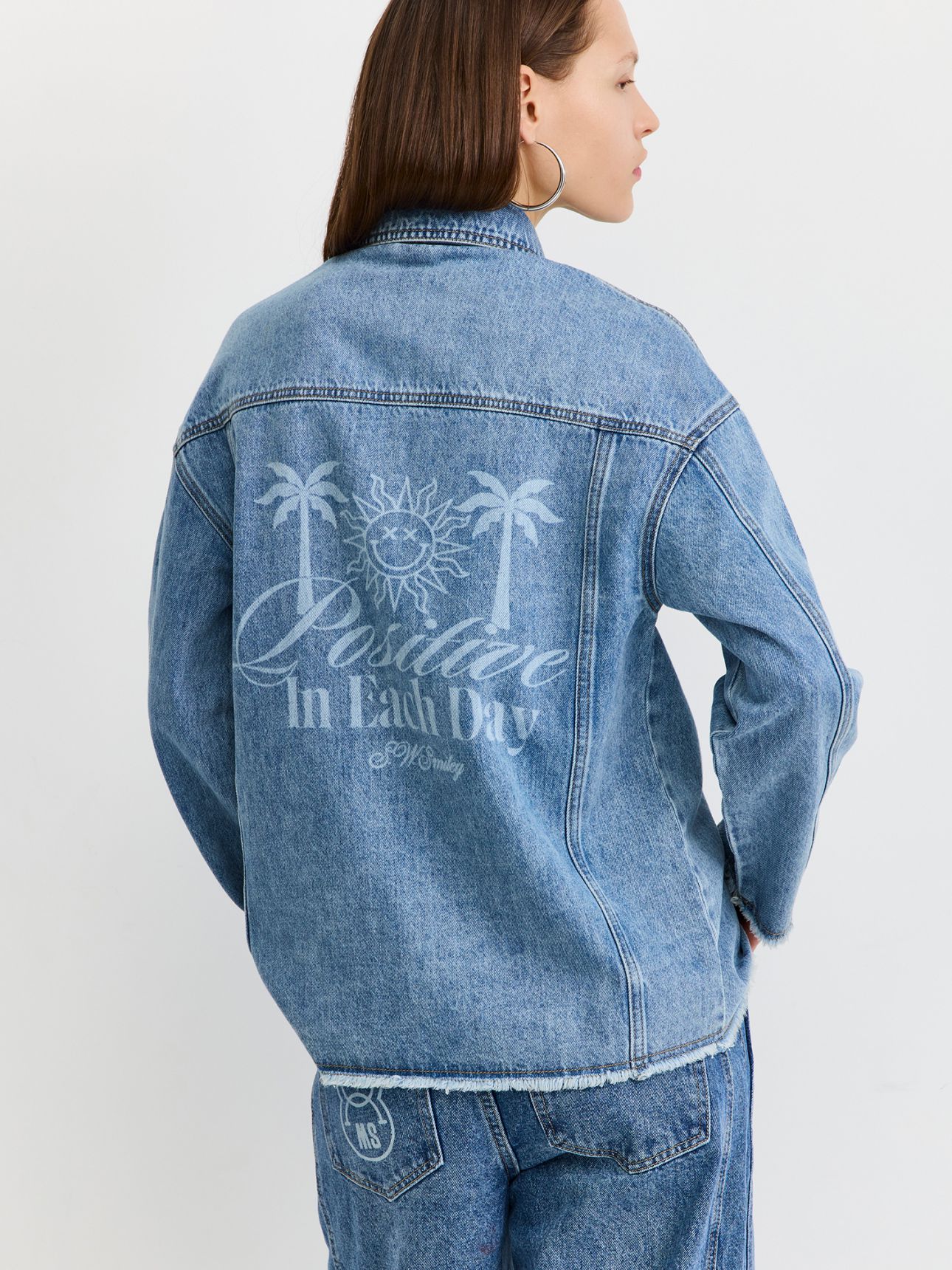 ז’קט ג’ינס SMILEY