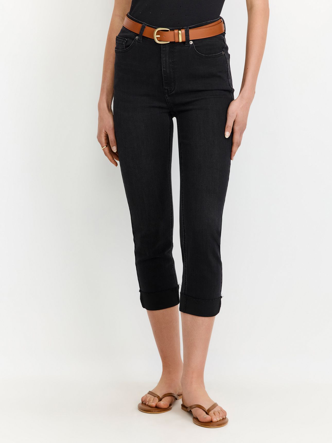 ג’ינס קפרי חמש כיסים