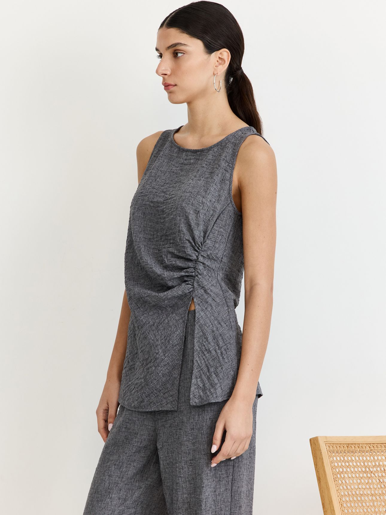 טופ משולב כיווצים