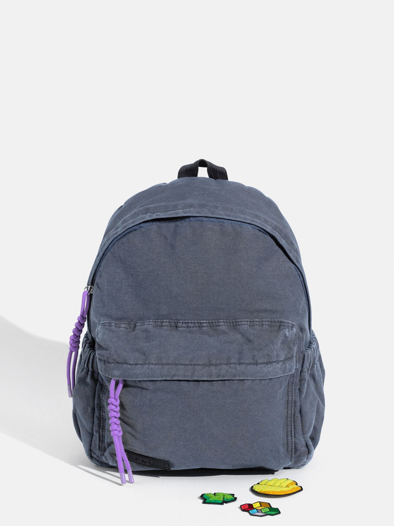 תיק גן ג’ינס ופאצ’ים טאקי