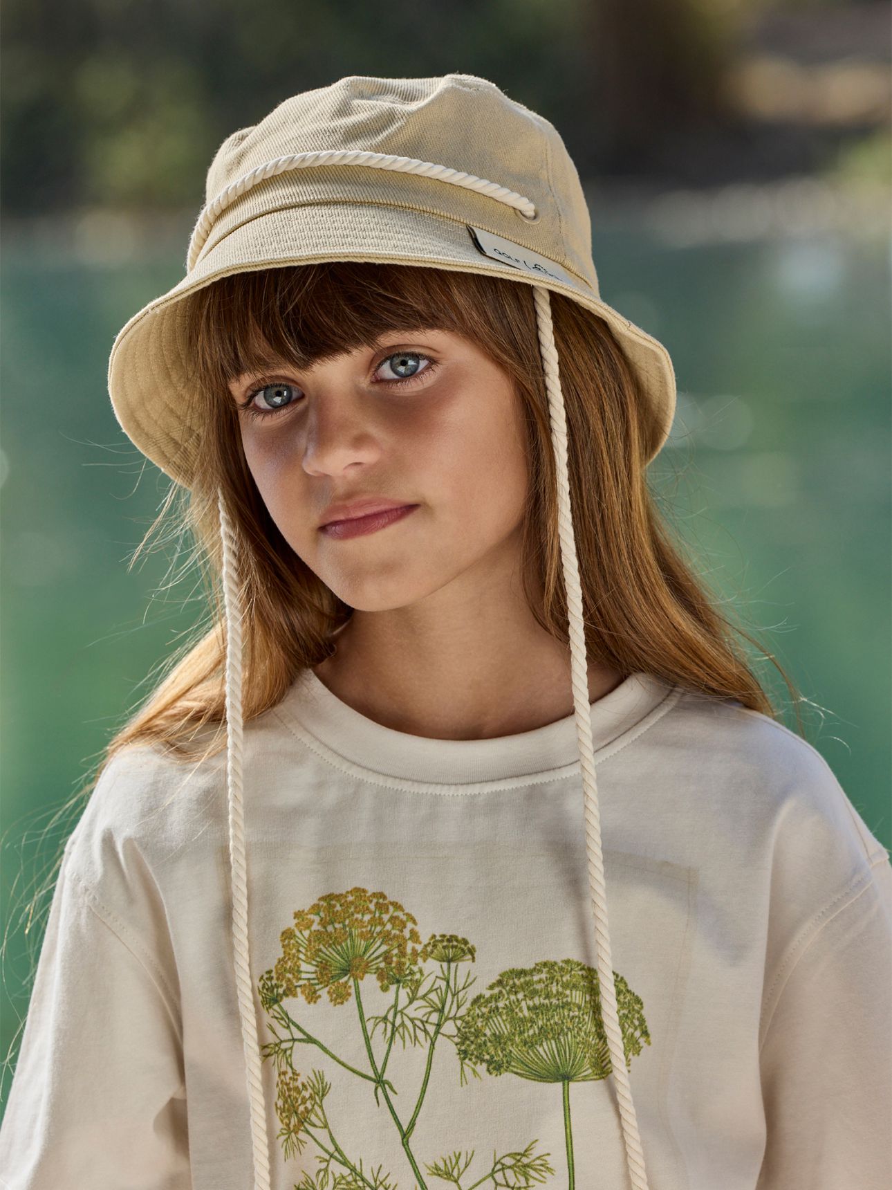 כובע באקט כותנה ממוחזרת לילדים