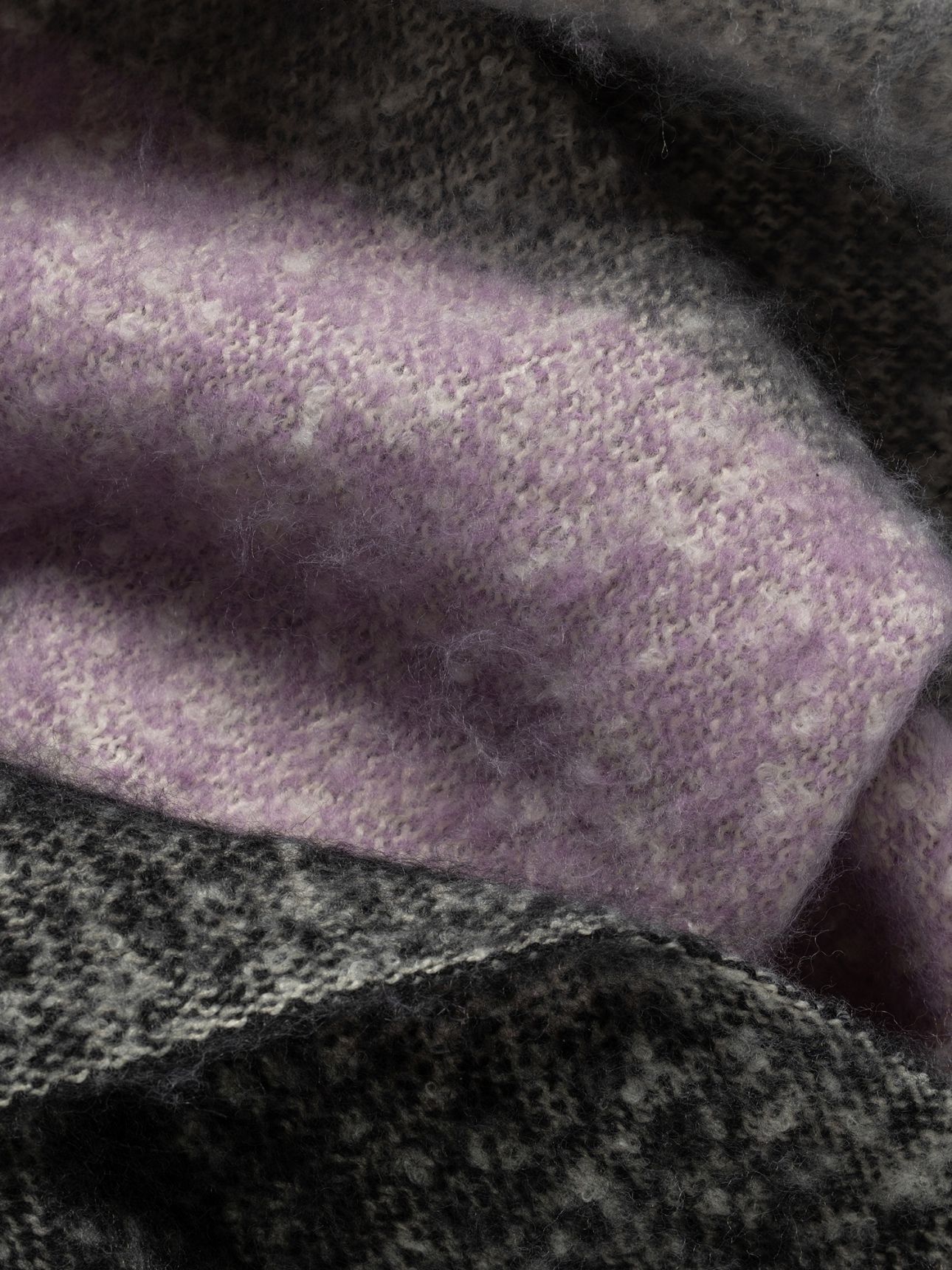 צעיף עבה צבעוני