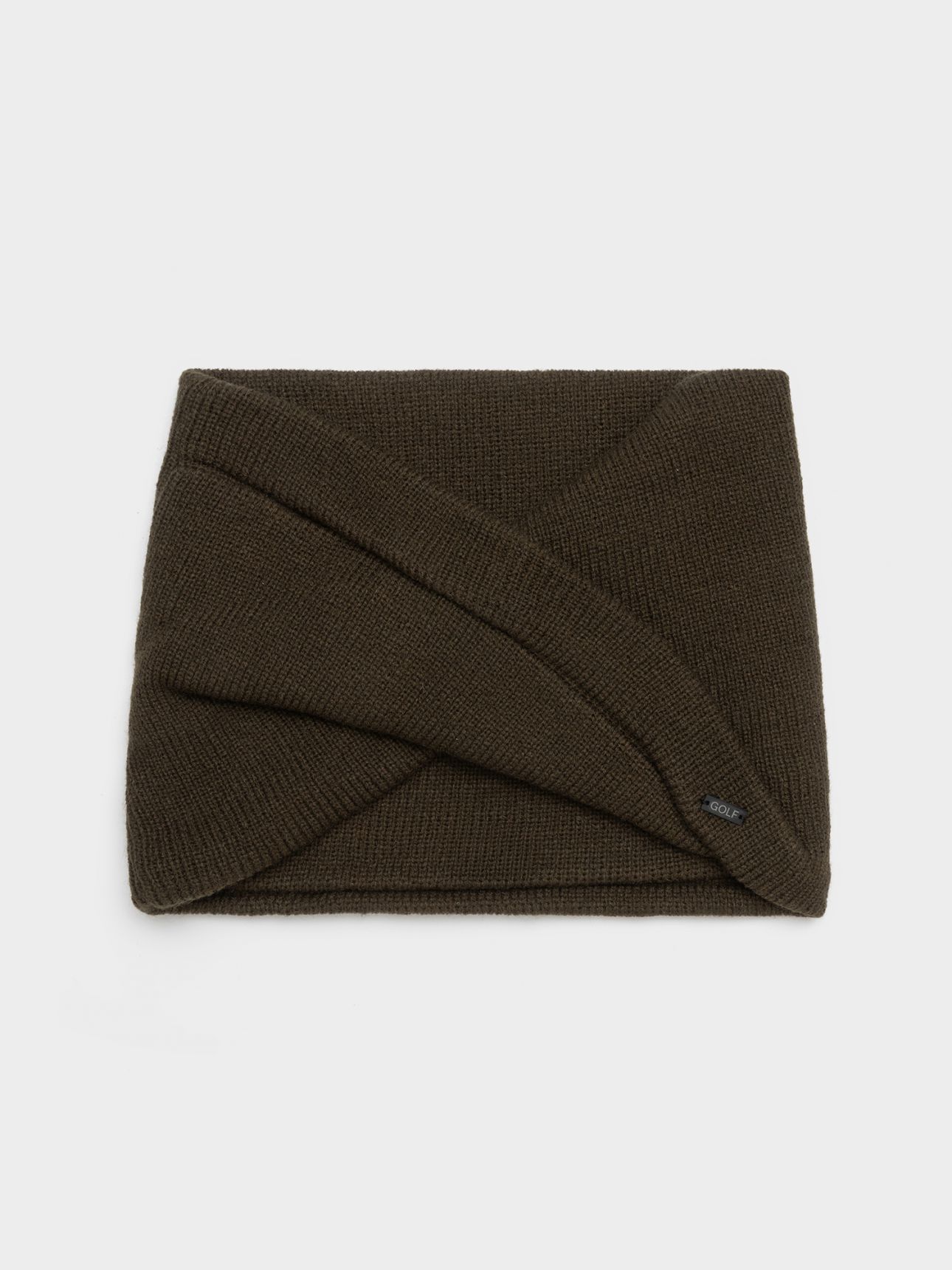 צעיף לופ סרוג