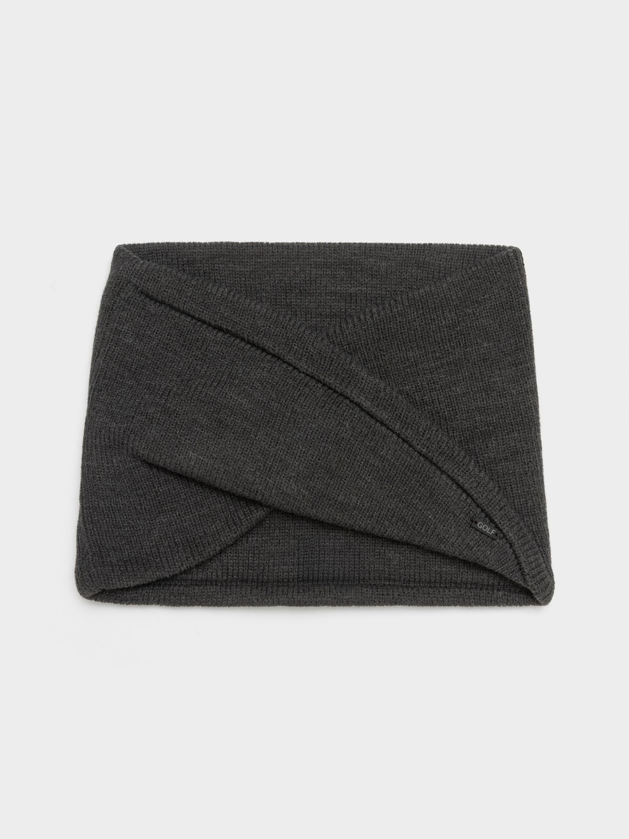 צעיף לופ סרוג