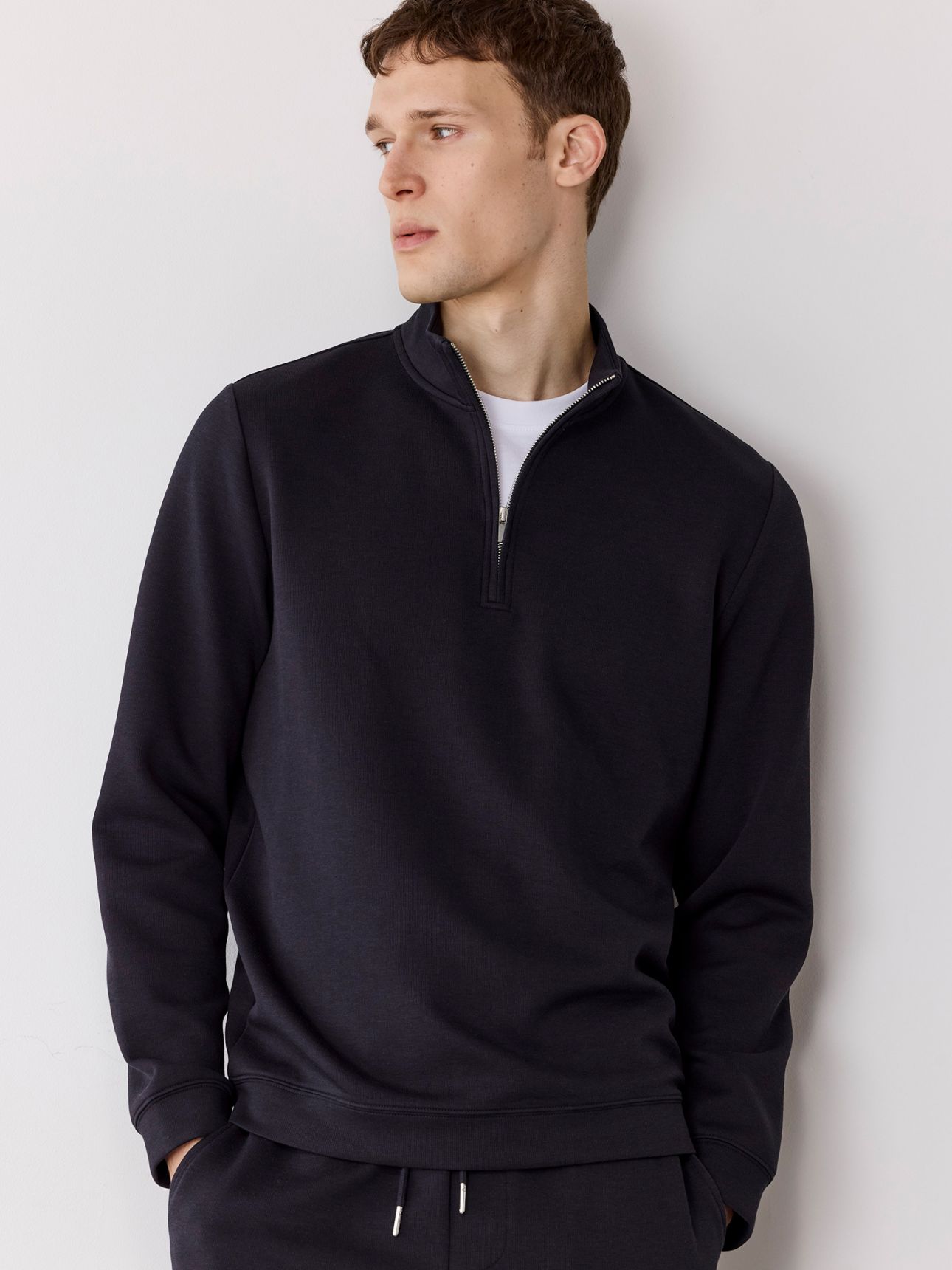 סווטשירט סקובה חצי רוכסן