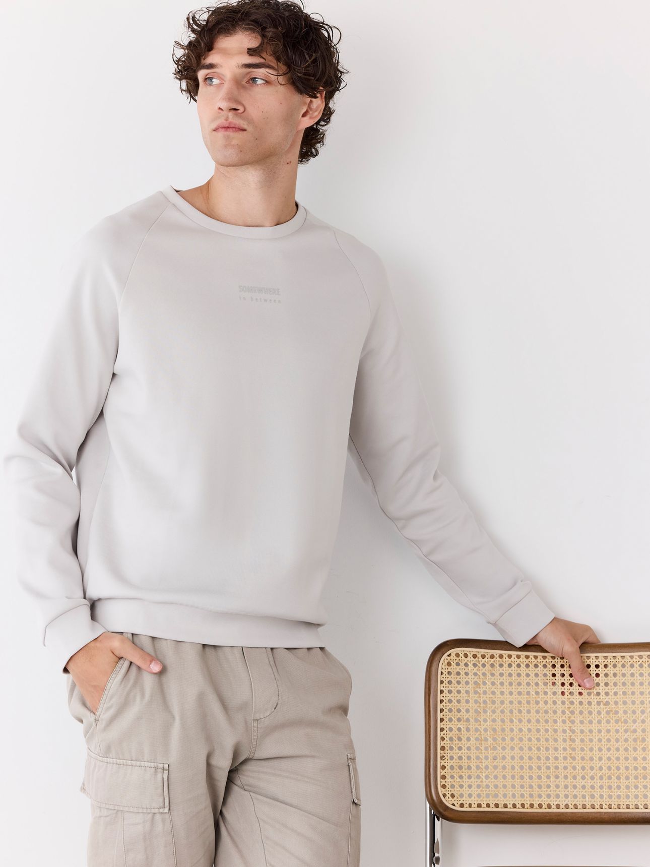 סווטשירט אינטרלוק רגלן