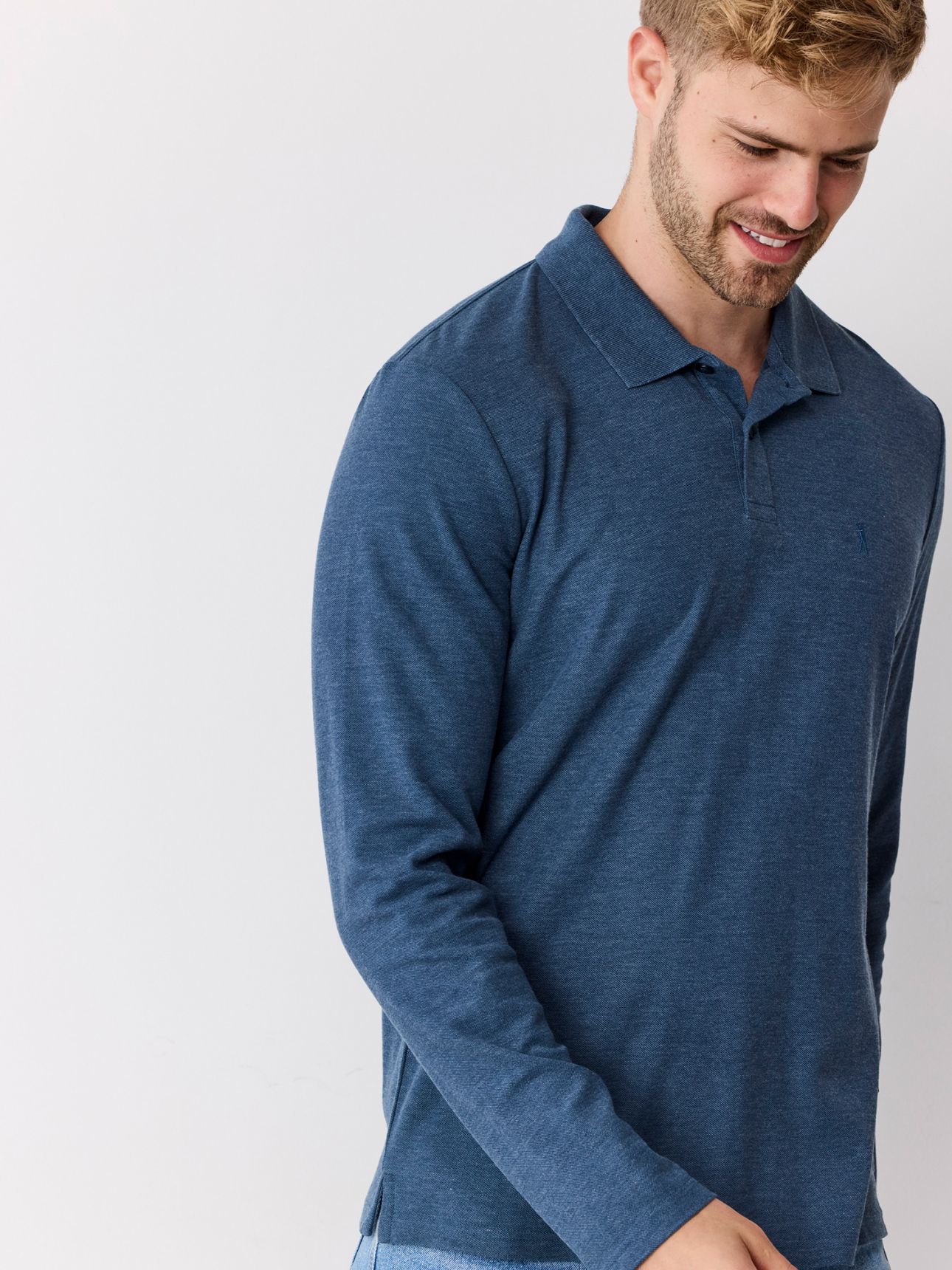 פולו גולפר ארוכה חלקה