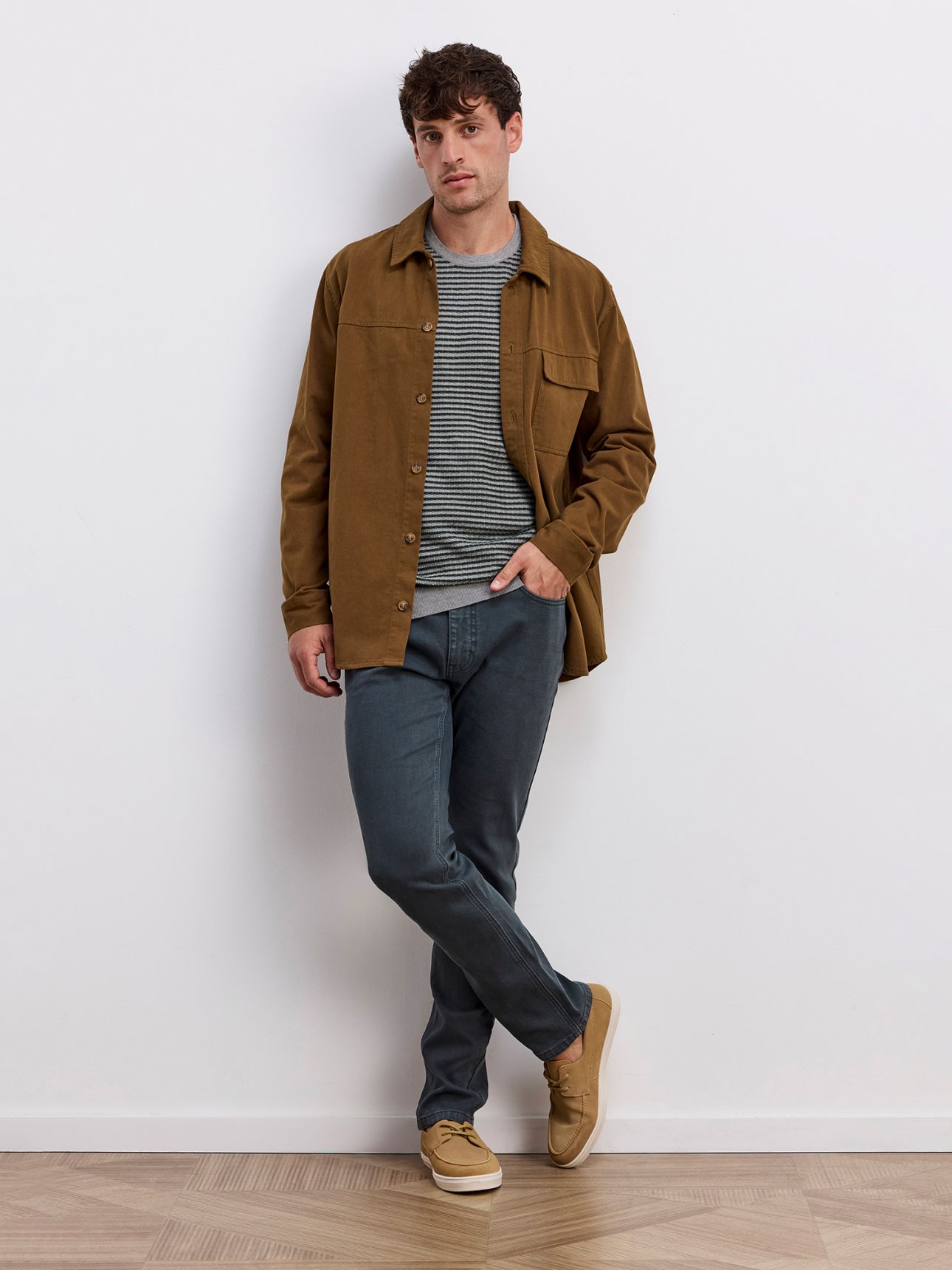 מכנסי פרנץ’ טרי 5 כיסים