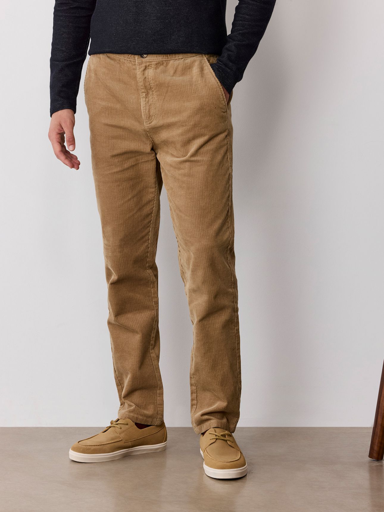 מכנסי קורדרוי מותן אלסטית