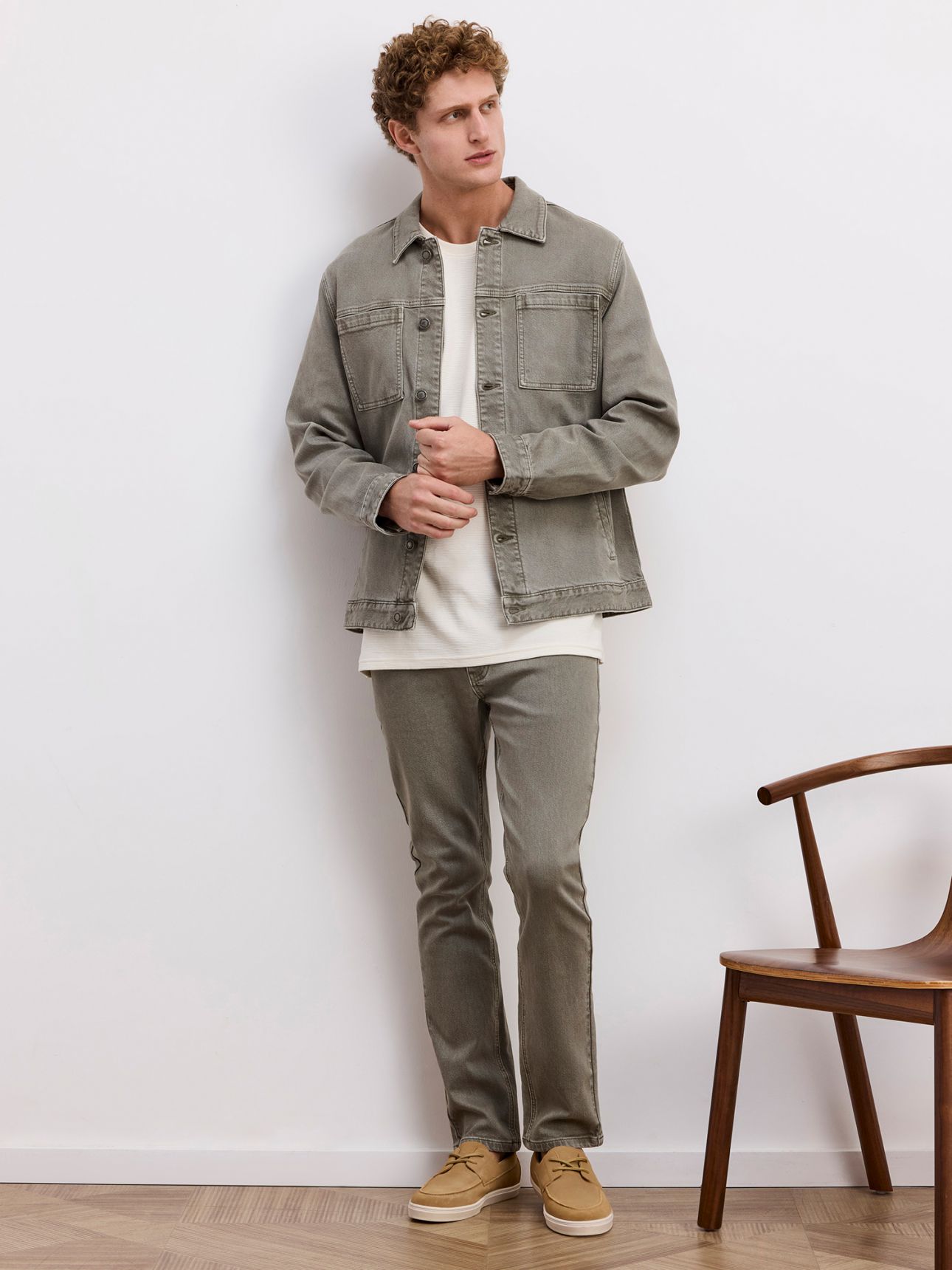 ג’קט ג’ינס פרנץ’ טרי