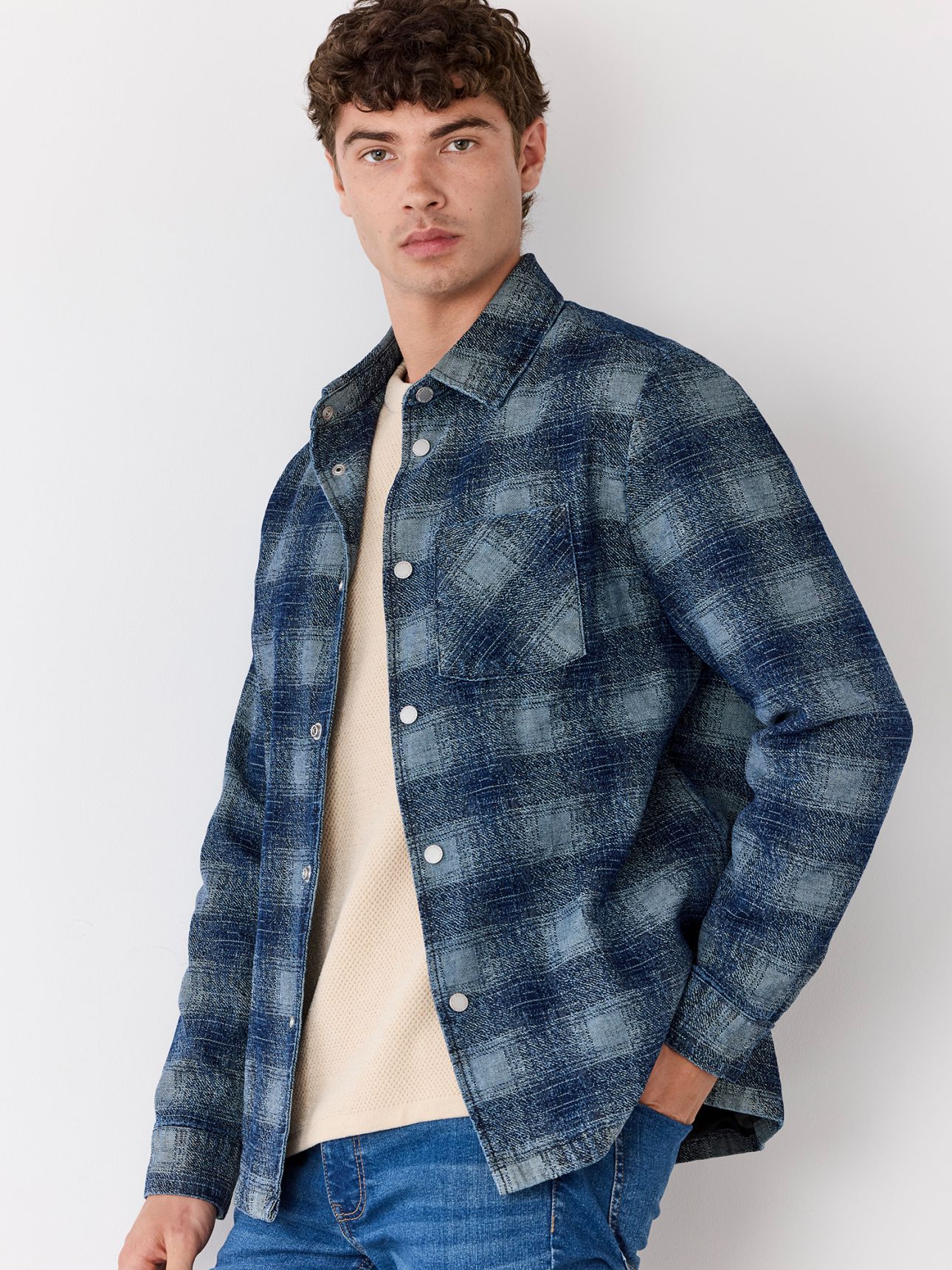 אוברשירט משבצות