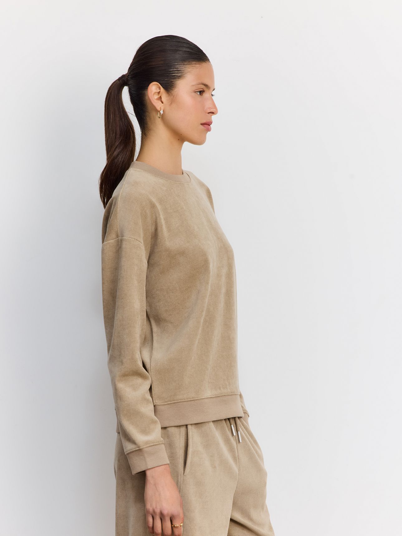 סוויטשירט וופל