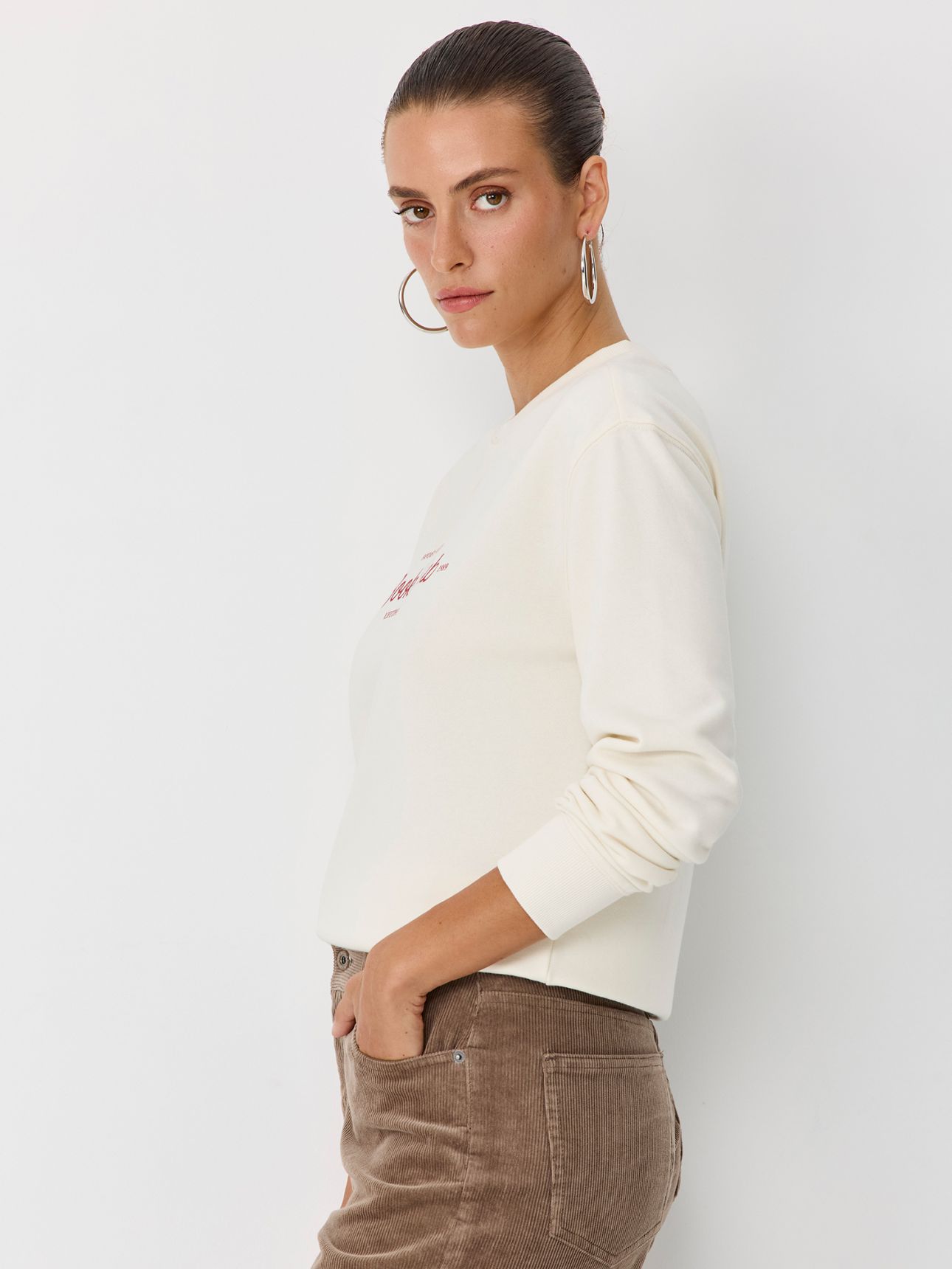 סוויטשירט מודפס