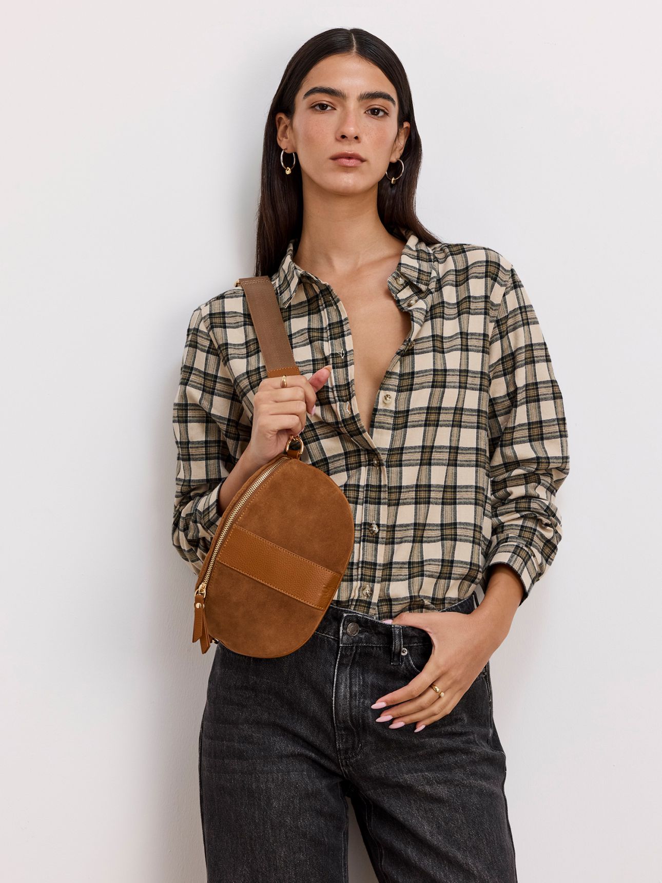 חולצת פלנל משבצות