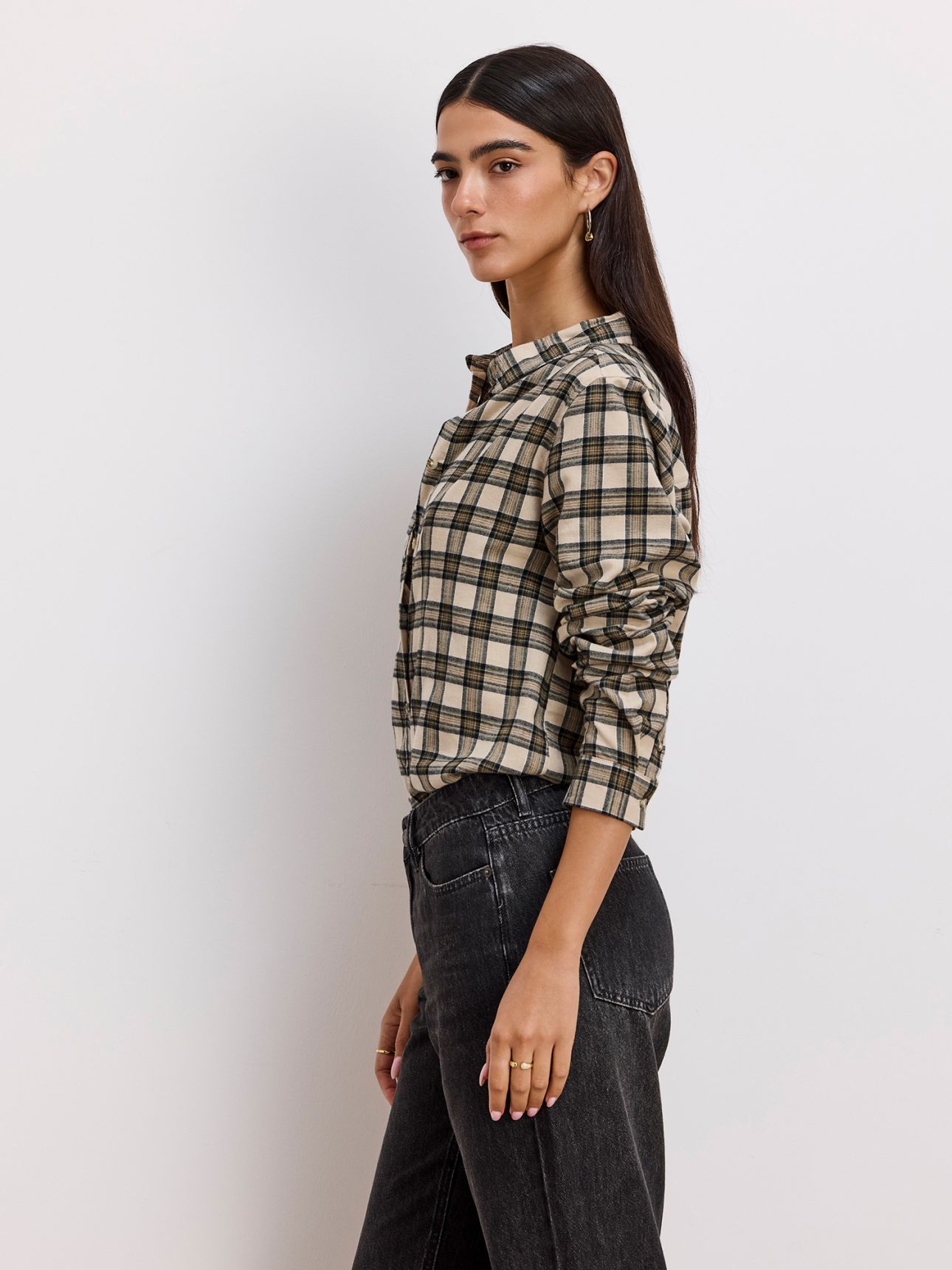 חולצת פלנל משבצות