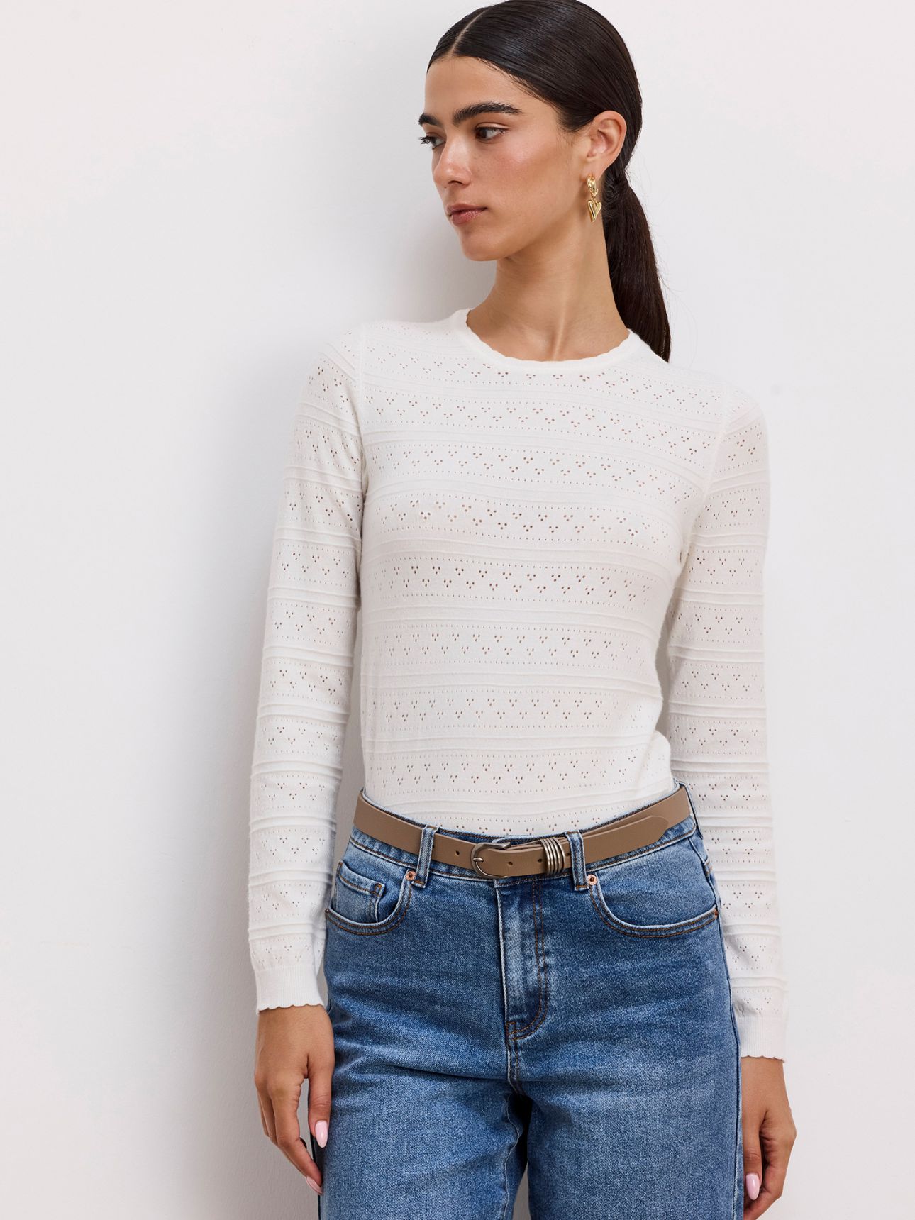 סריג ניקי ז’קארד