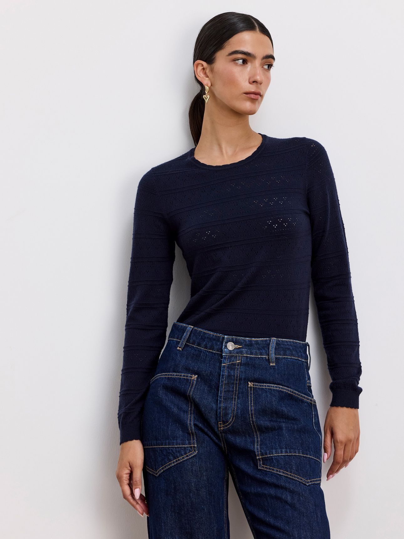 סריג ניקי ז’קארד