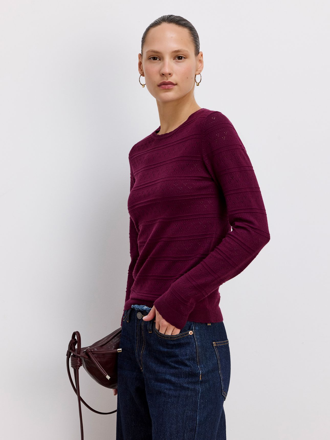 סריג ניקי ז’קארד