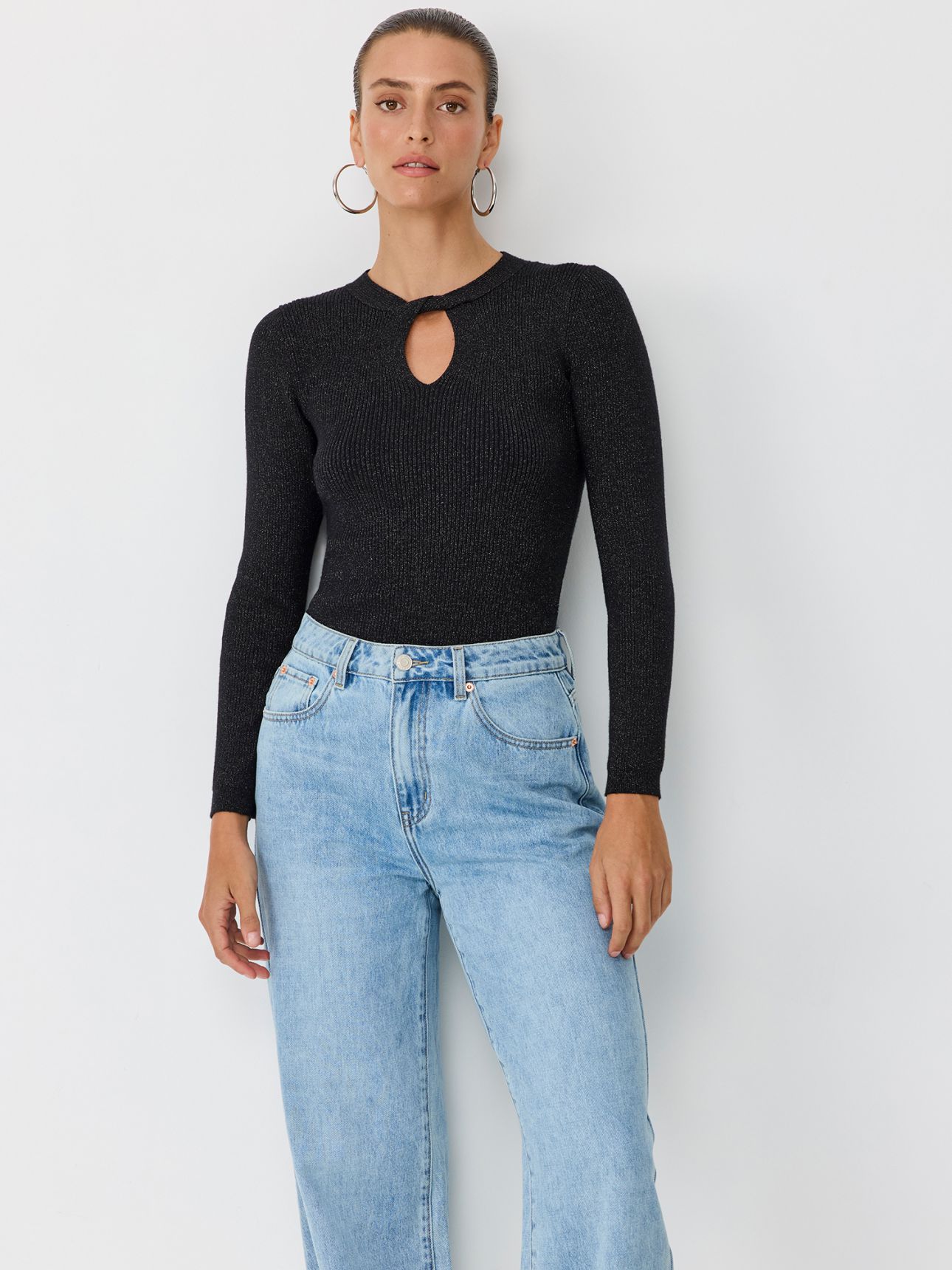 סריג לורקס מחשוף טיפה