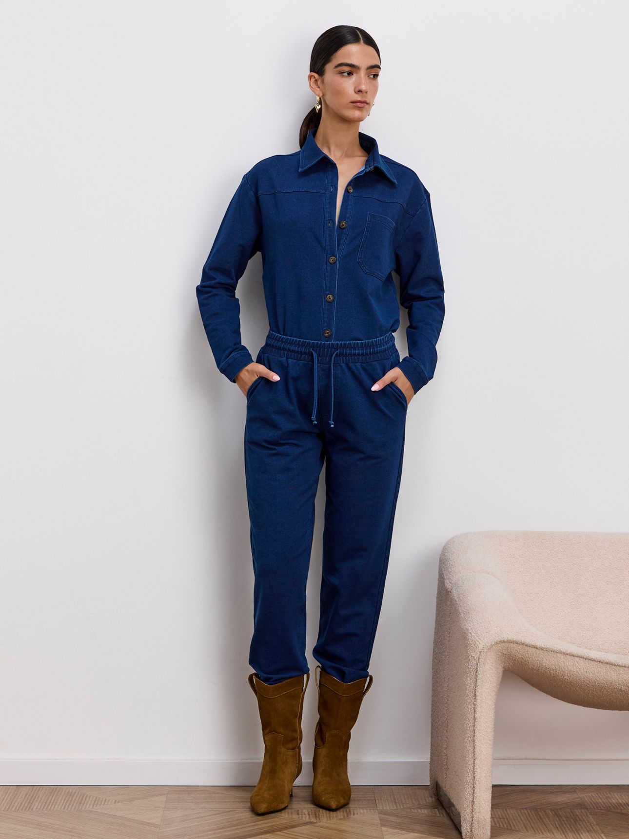 מכנסיים פרנץ’ טרי ספורטיביים