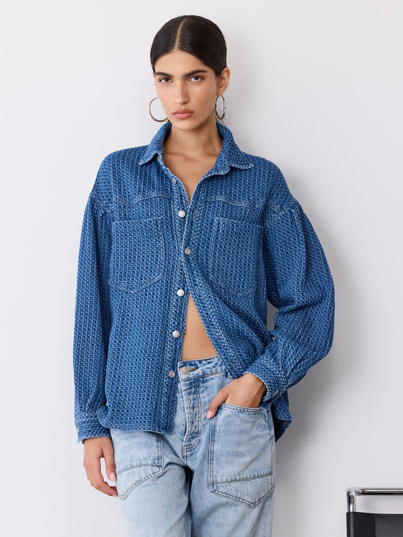 ג’קט ג’ינס טקסטורה