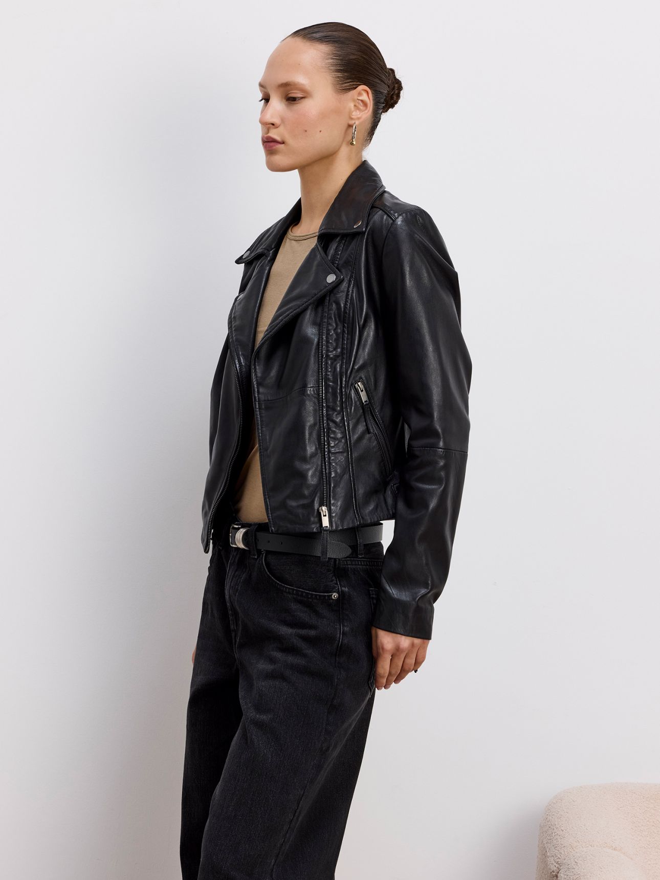 ג’קט עור אופנעונים